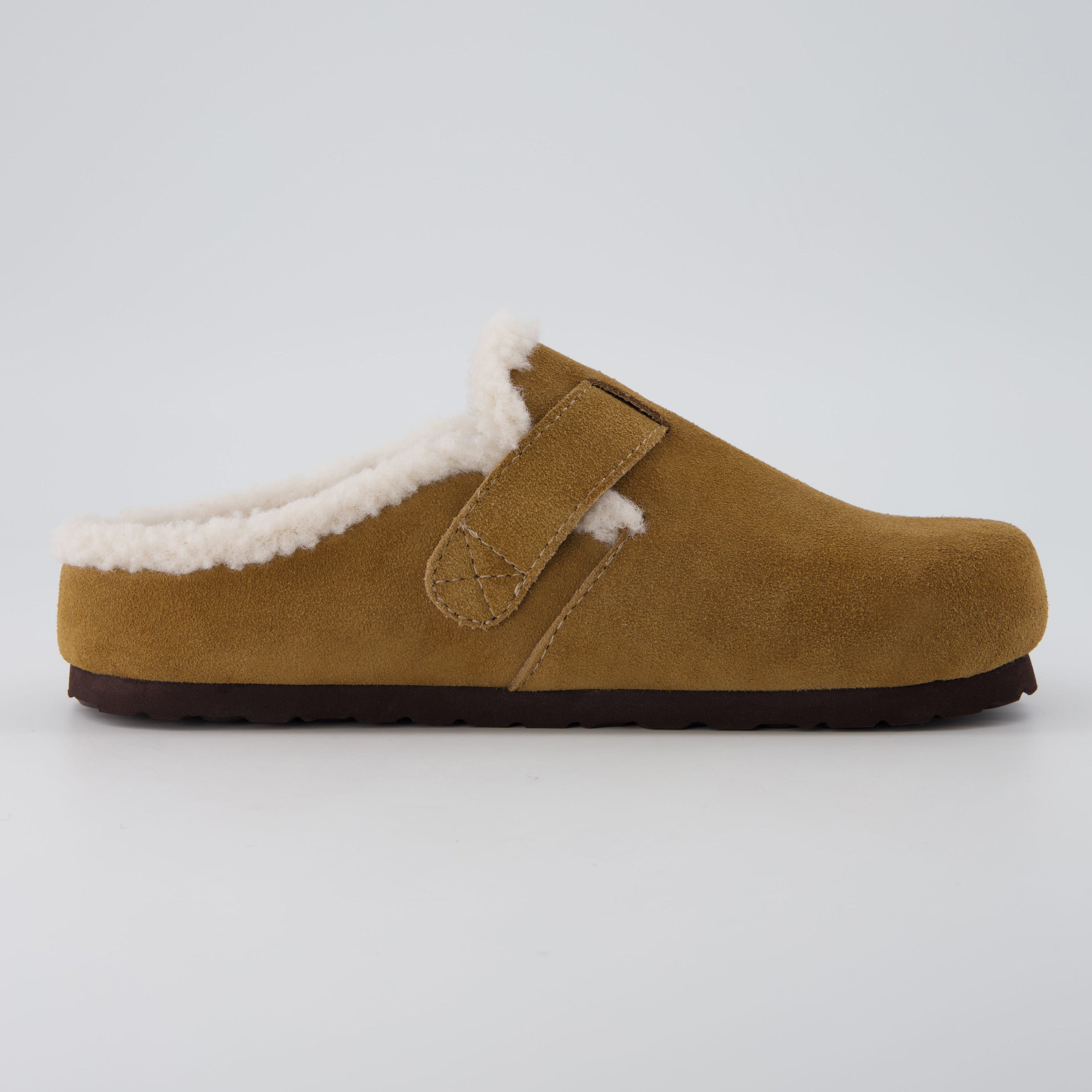 Haven Cozy Leather Clogs