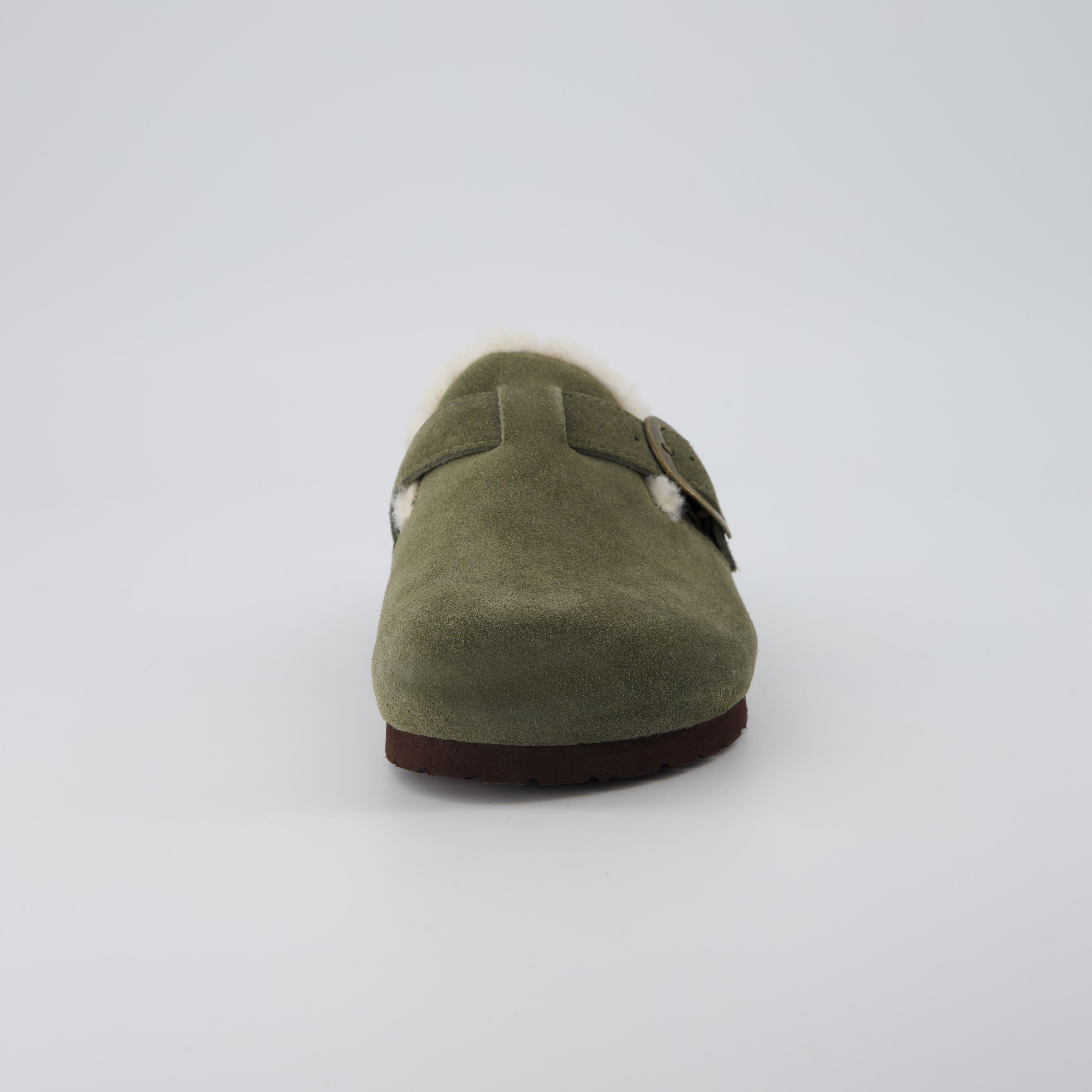 Haven Genuine Leather Clogs KHAKI