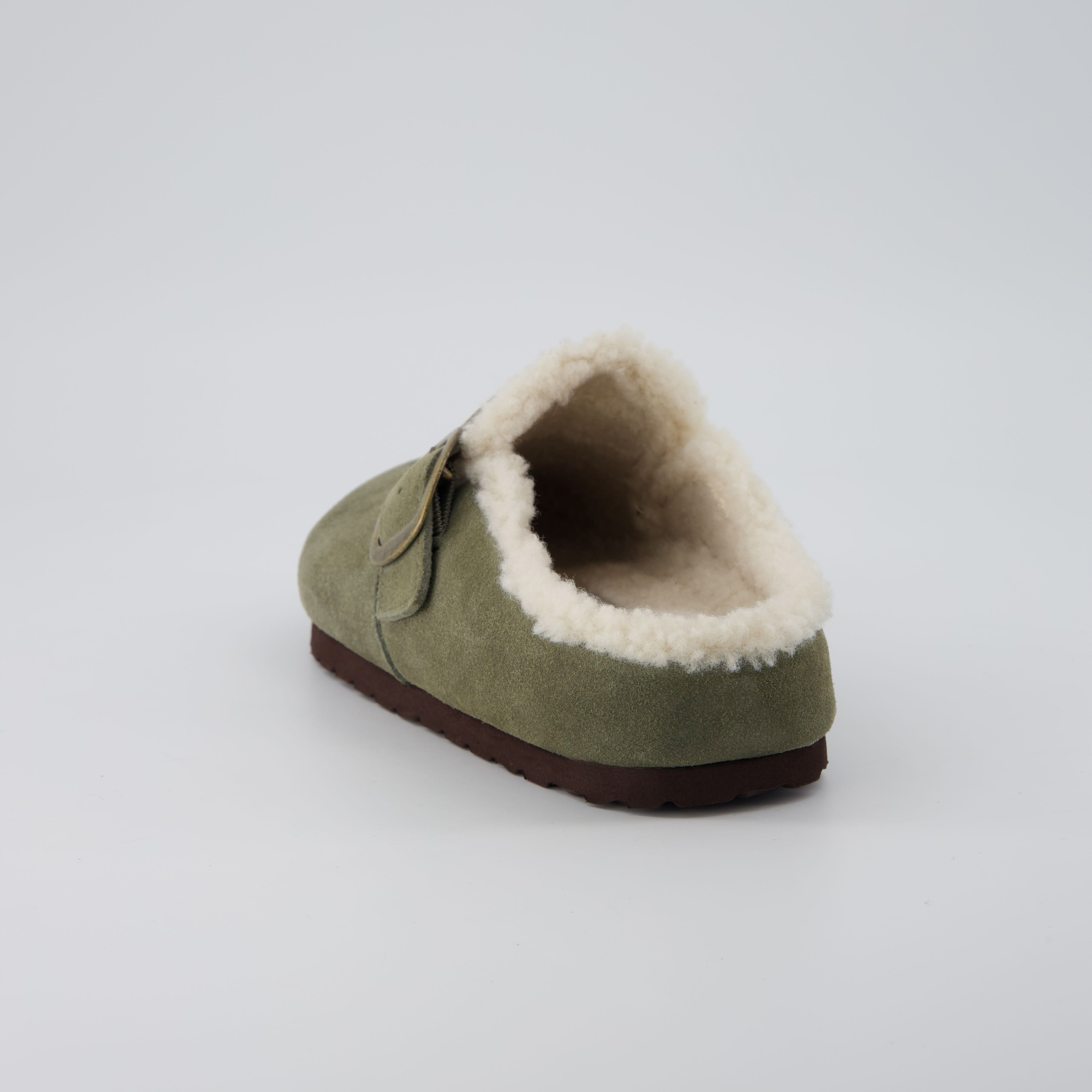 Haven Genuine Leather Clogs KHAKI