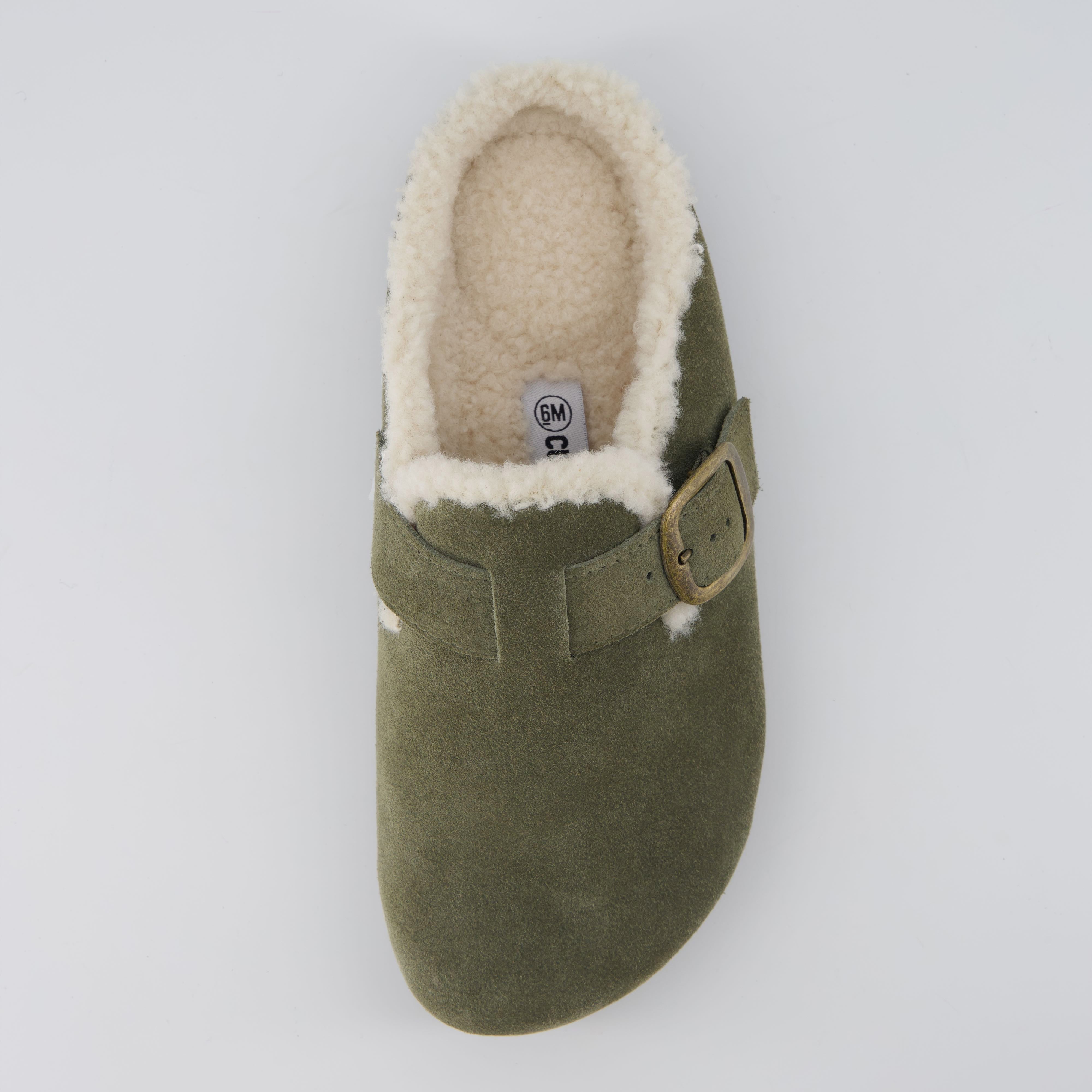Haven Genuine Leather Clogs KHAKI