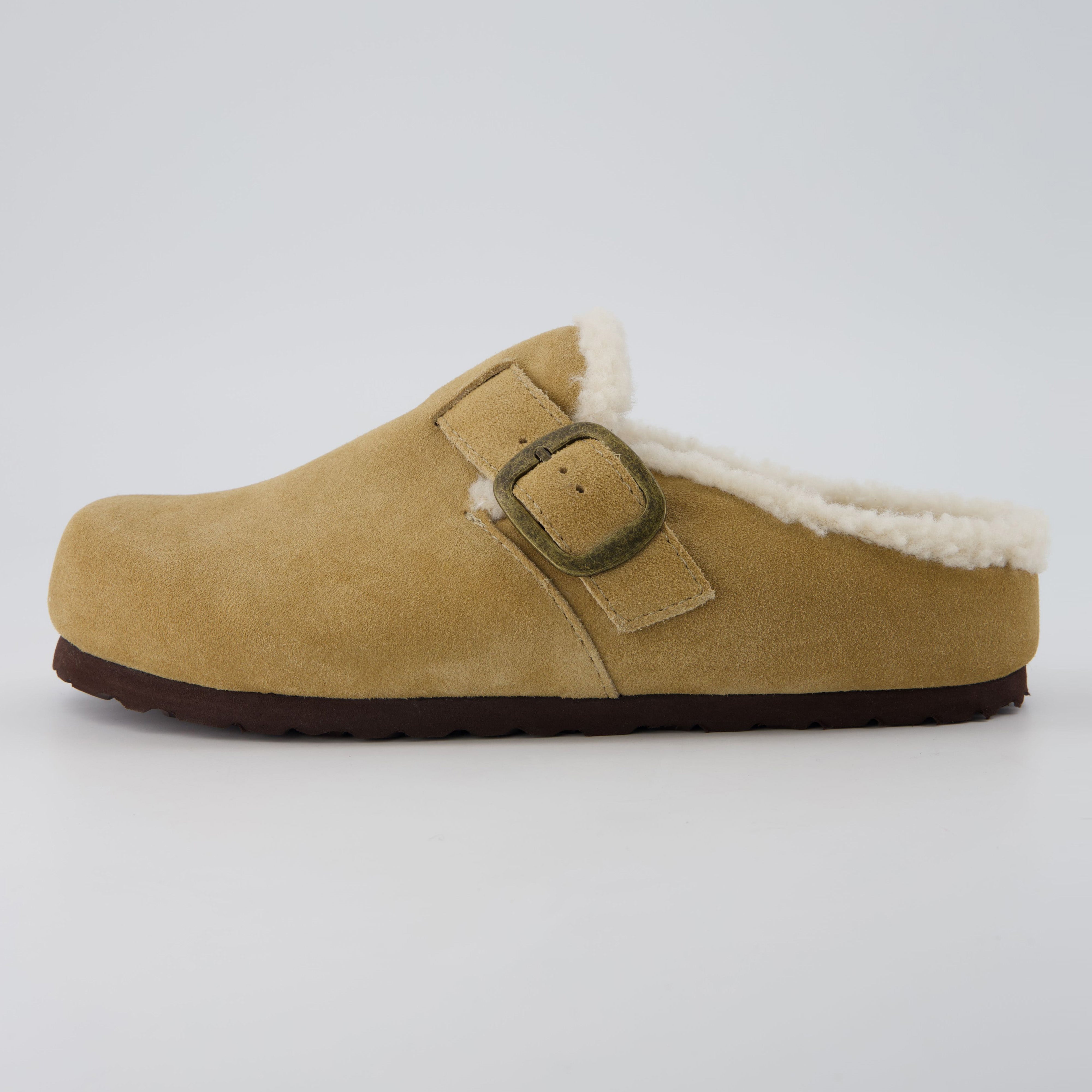 Haven Cozy Leather Clogs