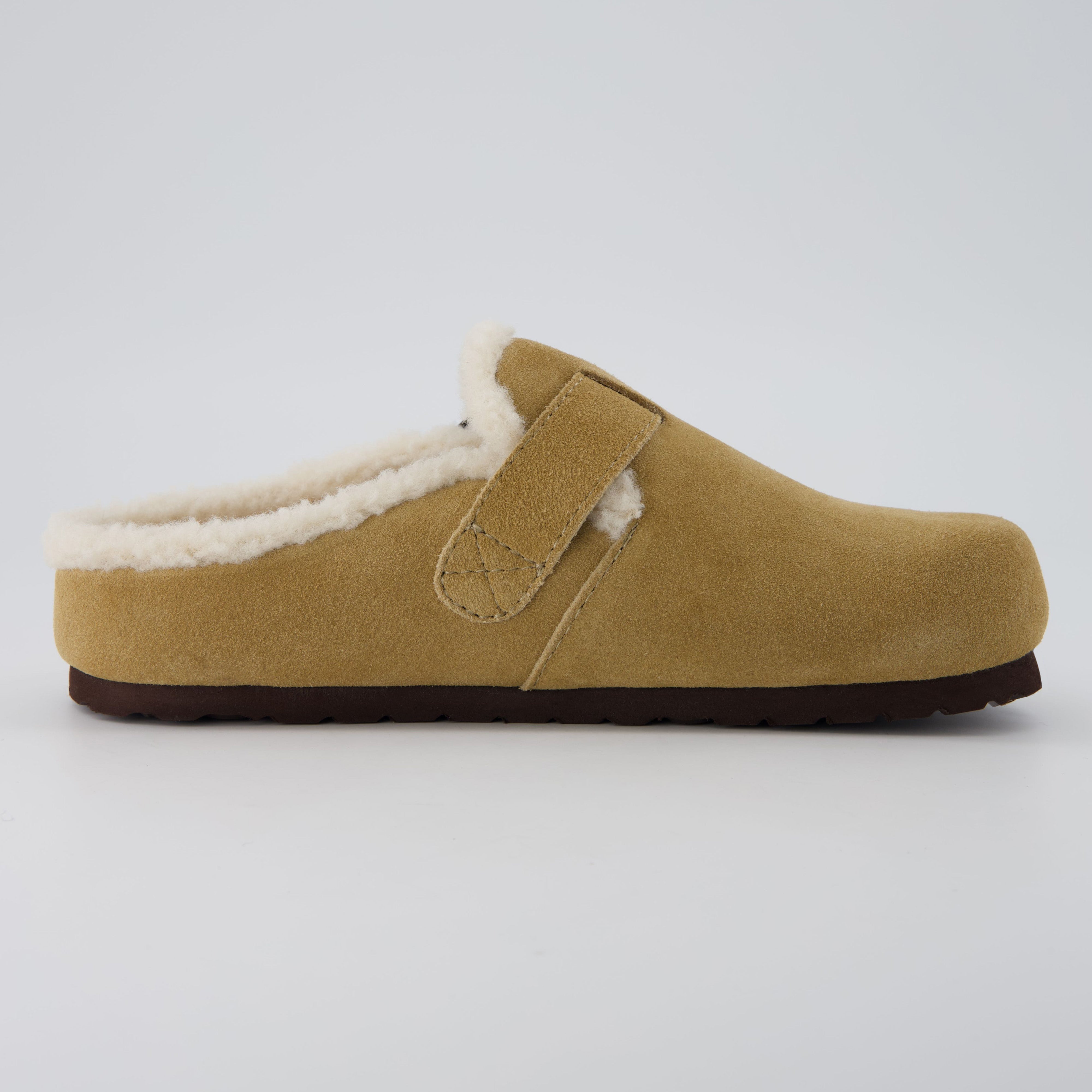 Haven Cozy Leather Clogs