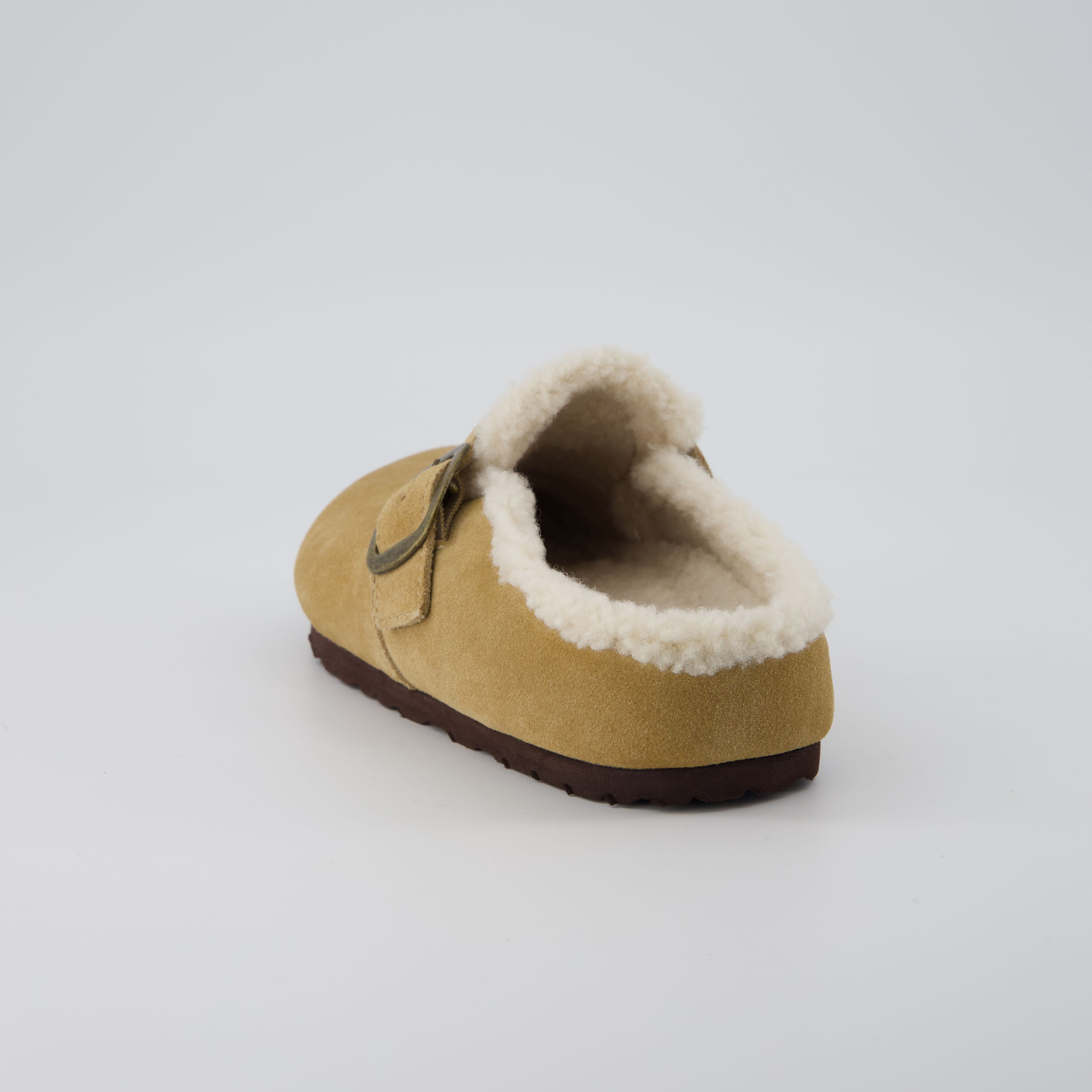 Haven Cozy Leather Clogs