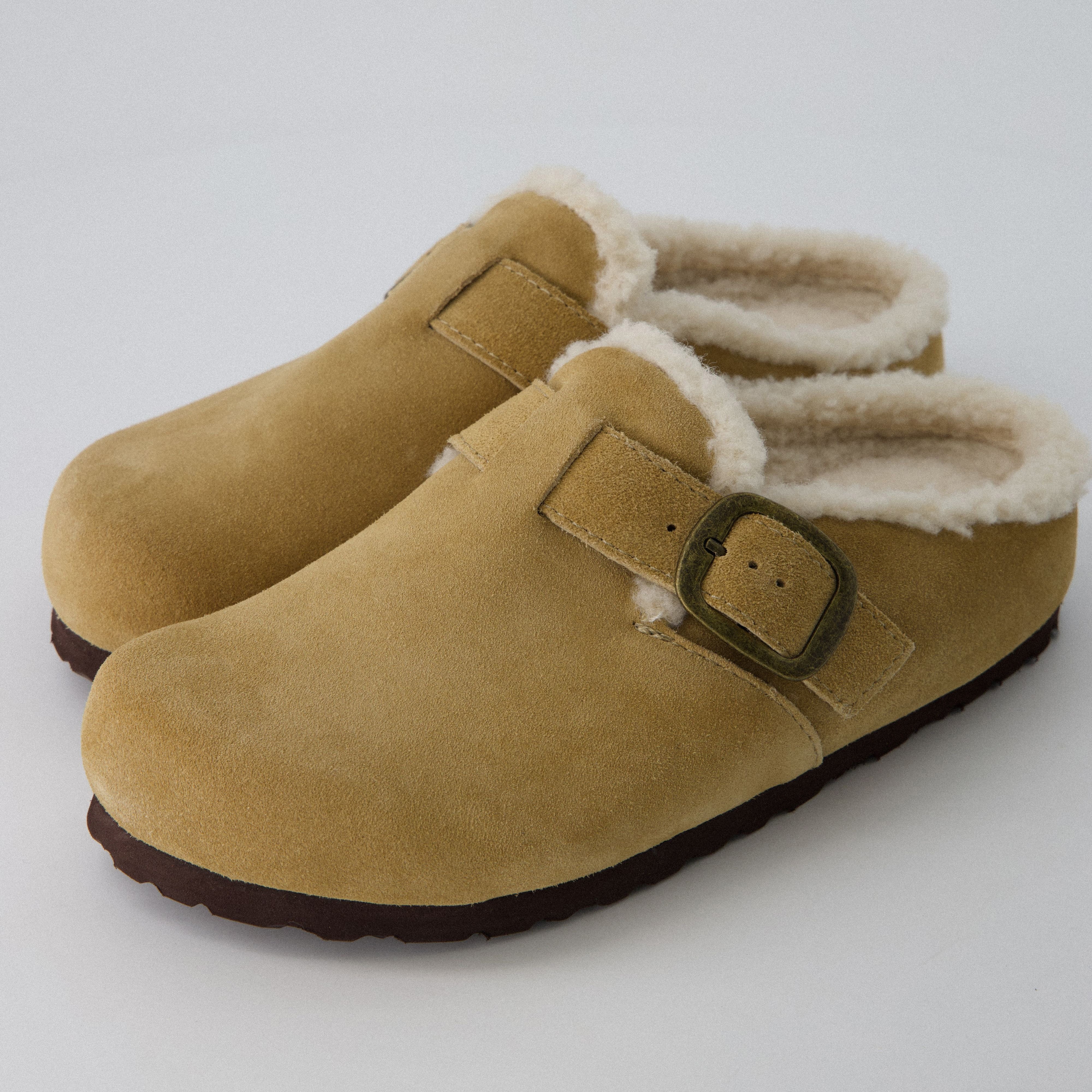Haven Cozy Leather Clogs