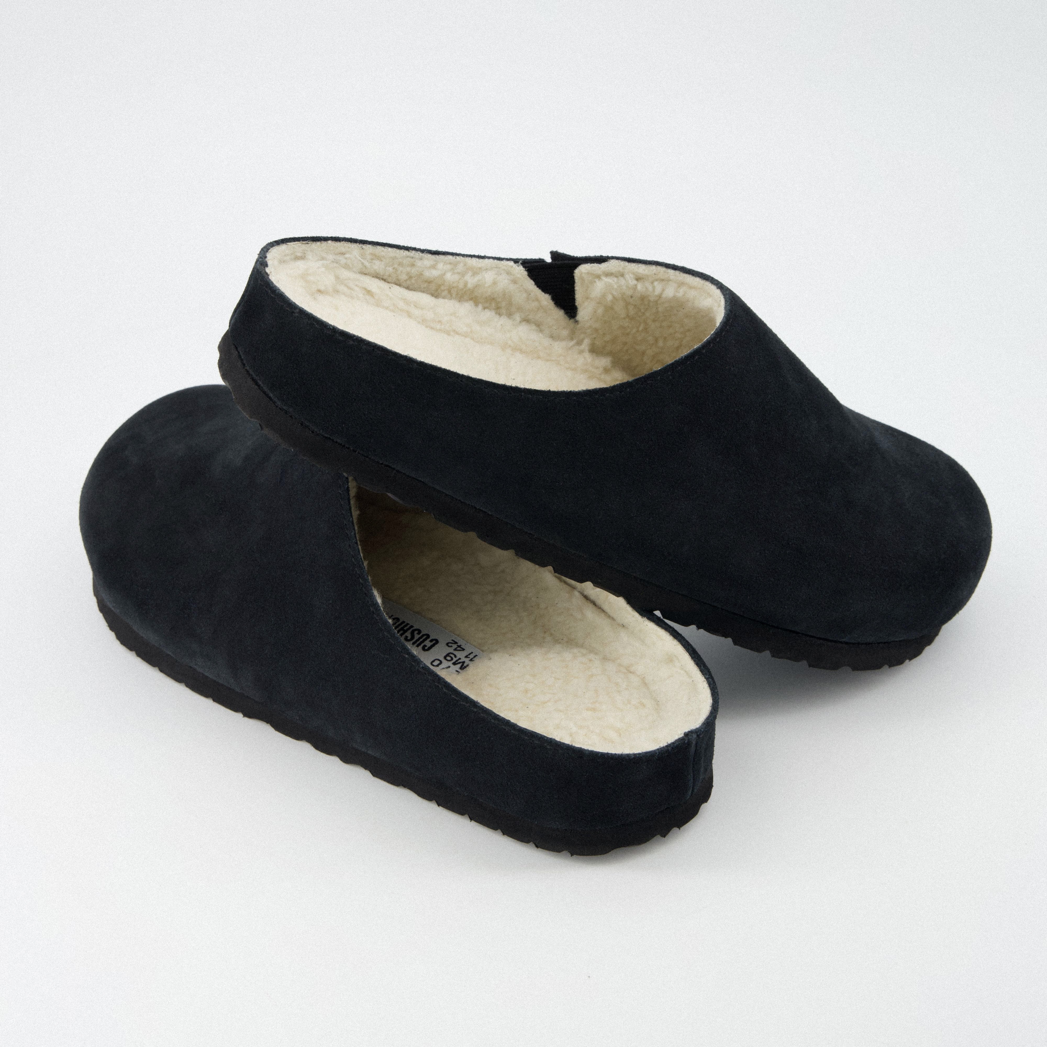 Heath-Fur Men's Slippers Black Medium