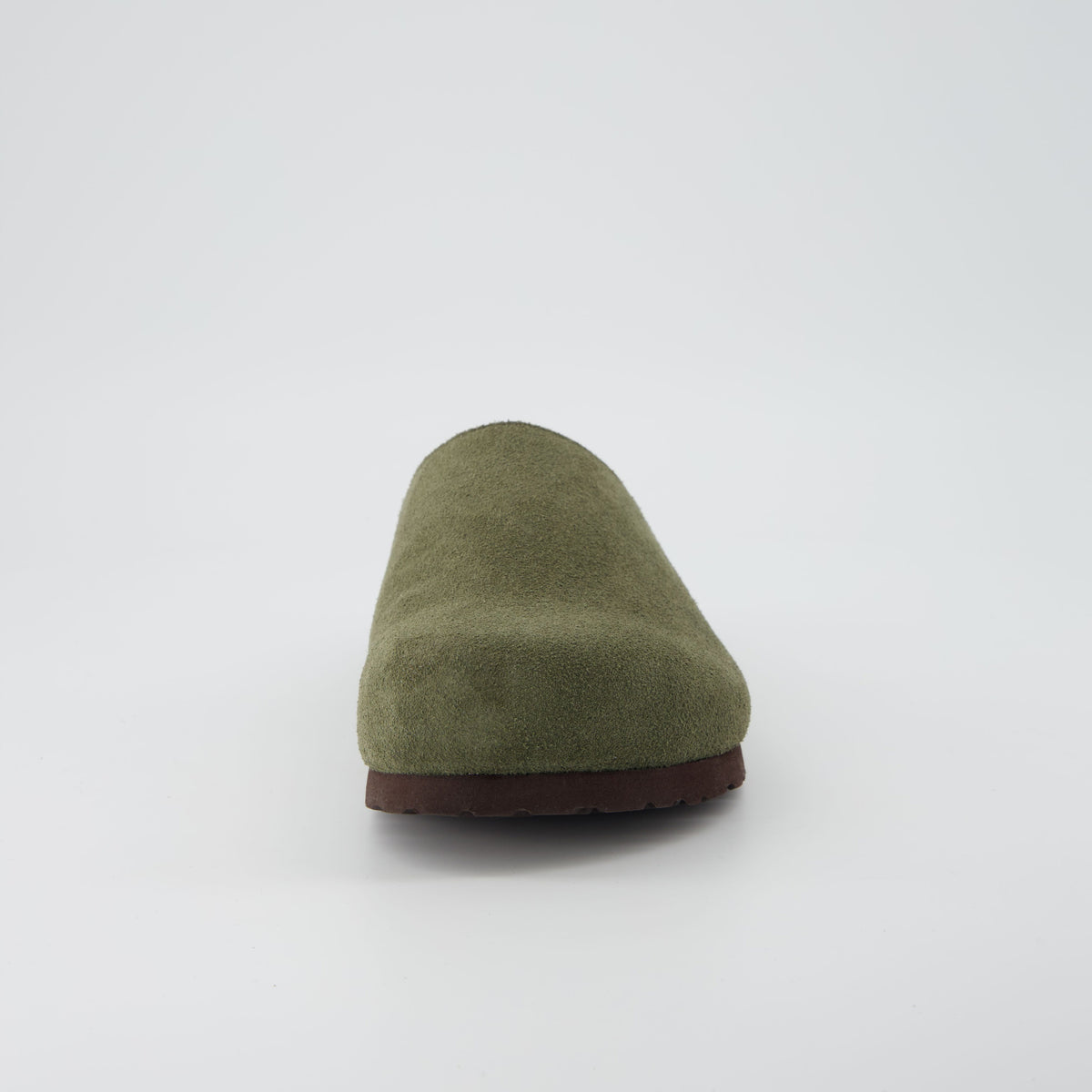 Heath Men's Leather Clogs Olive Medium