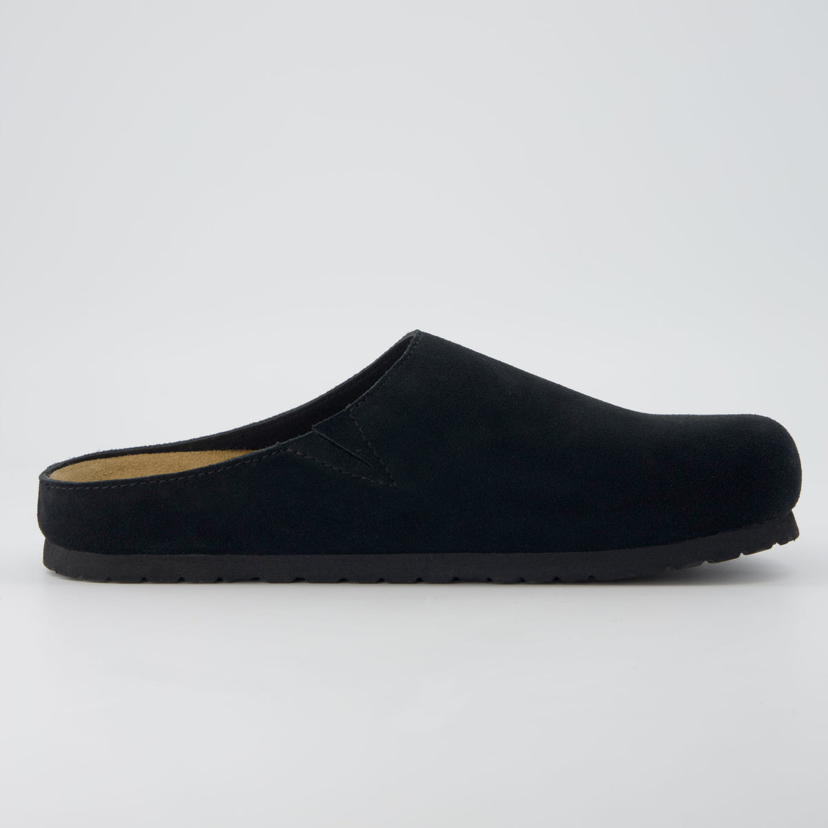Heath Men's Leather Clogs Black Medium