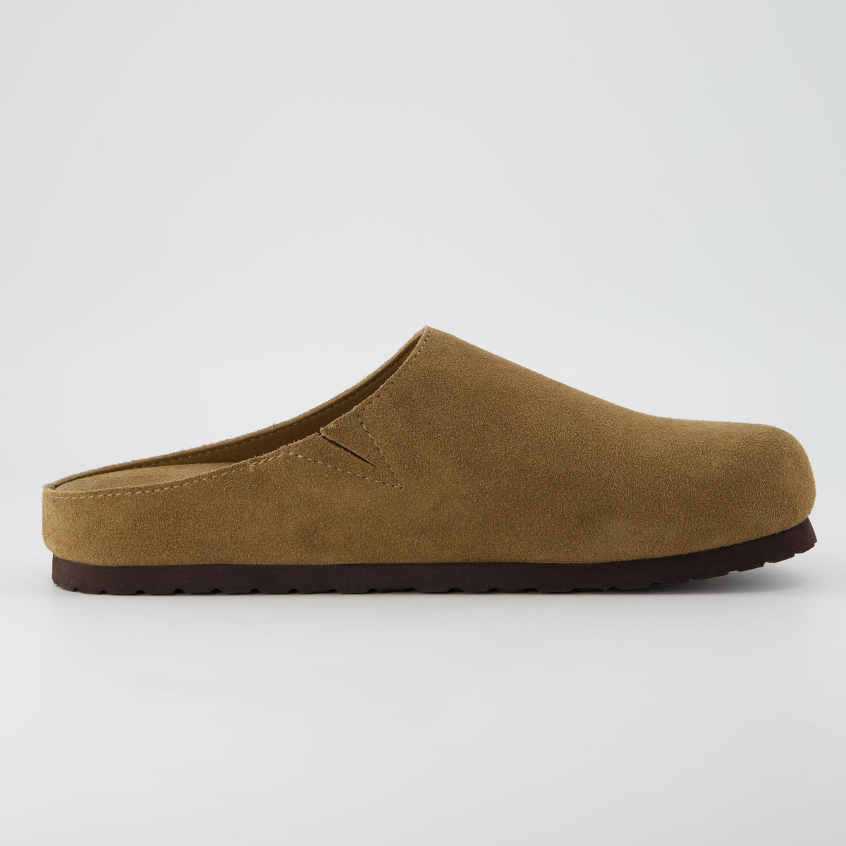 Heath Men's Leather Clogs Brown Medium