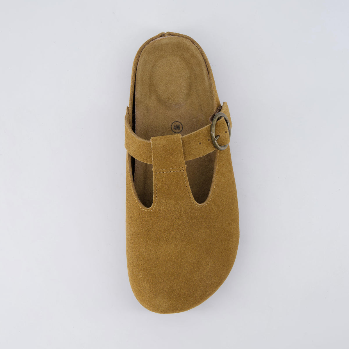 Heddy Suede Kids Clogs Chestnut Medium
