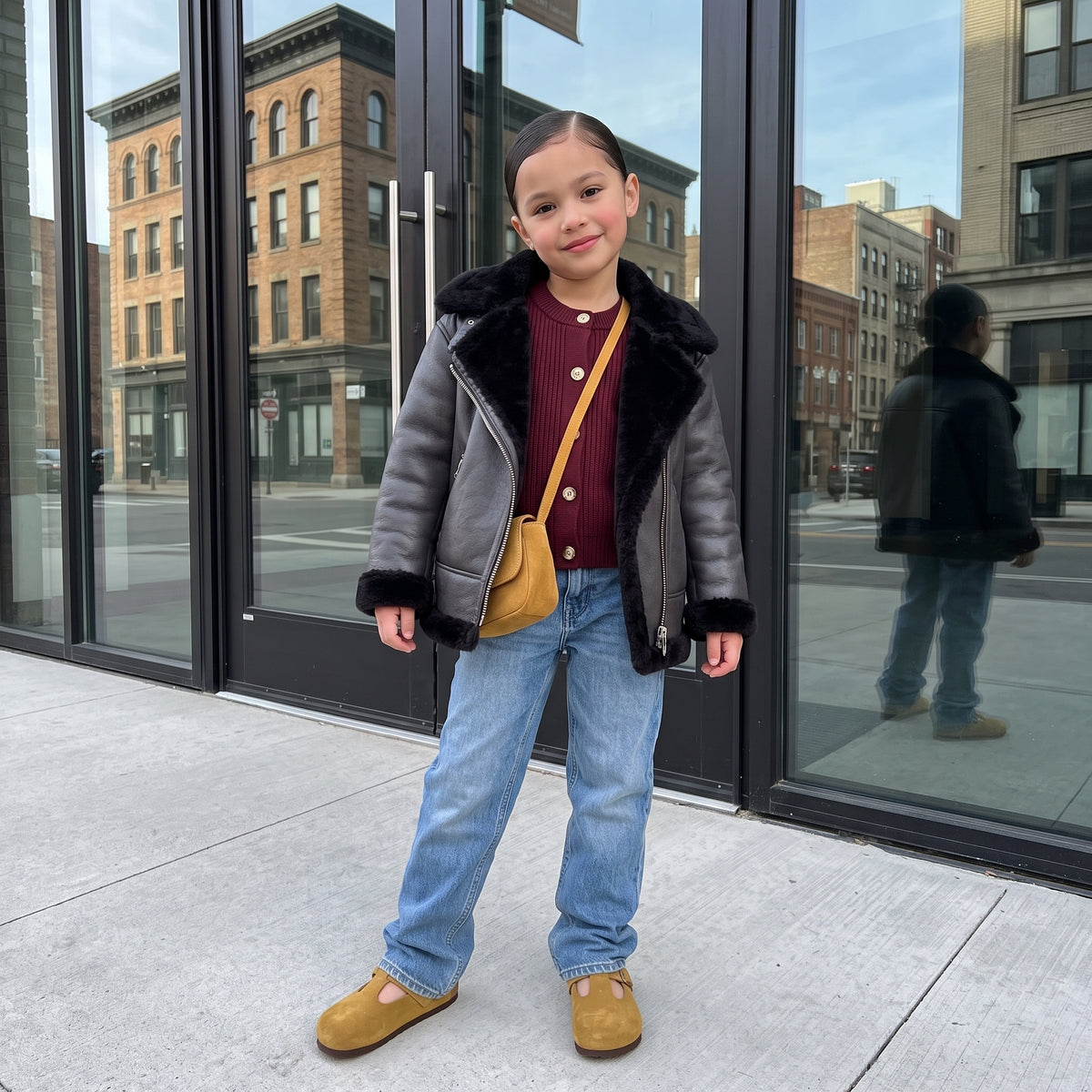 Heddy Suede Kids Clogs