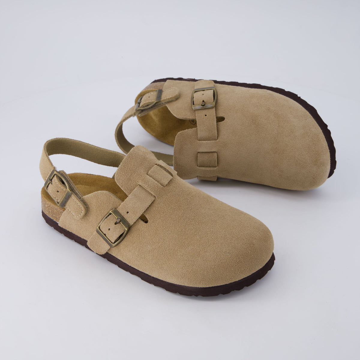 Hello Kids Suede Clogs