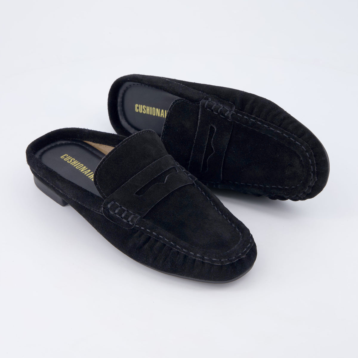 Heritage Suede Loafer Mules