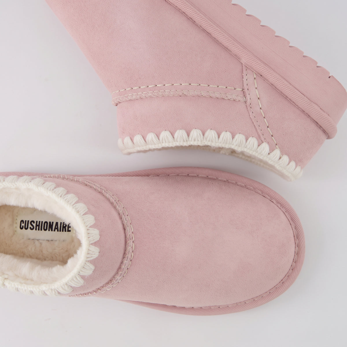 Hilo 3 Leather Kids Slippers Pink Embroidered Medium