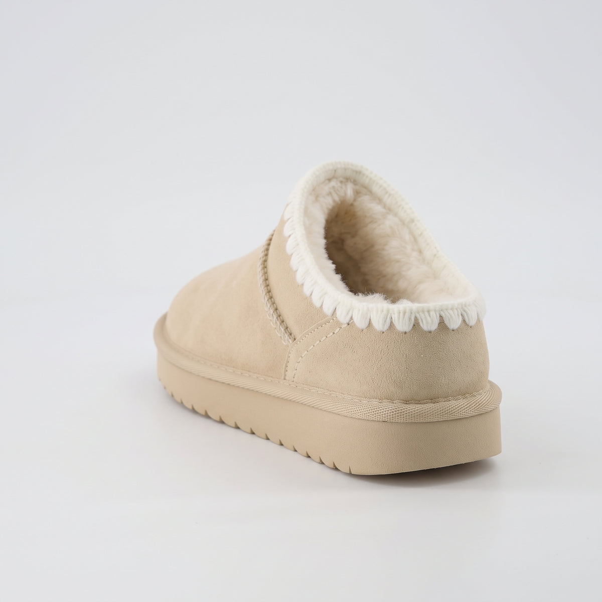 Hilo 3 Leather Kids Slippers Sand Embroidered Medium