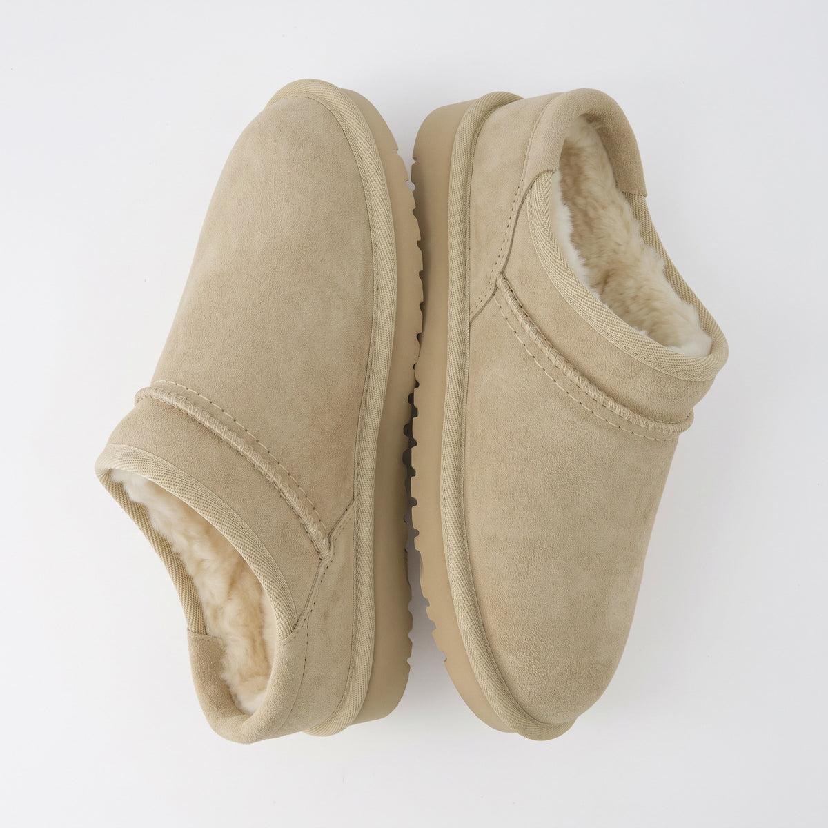 Hilo 3 Leather Kids Slippers Sand Suede Medium