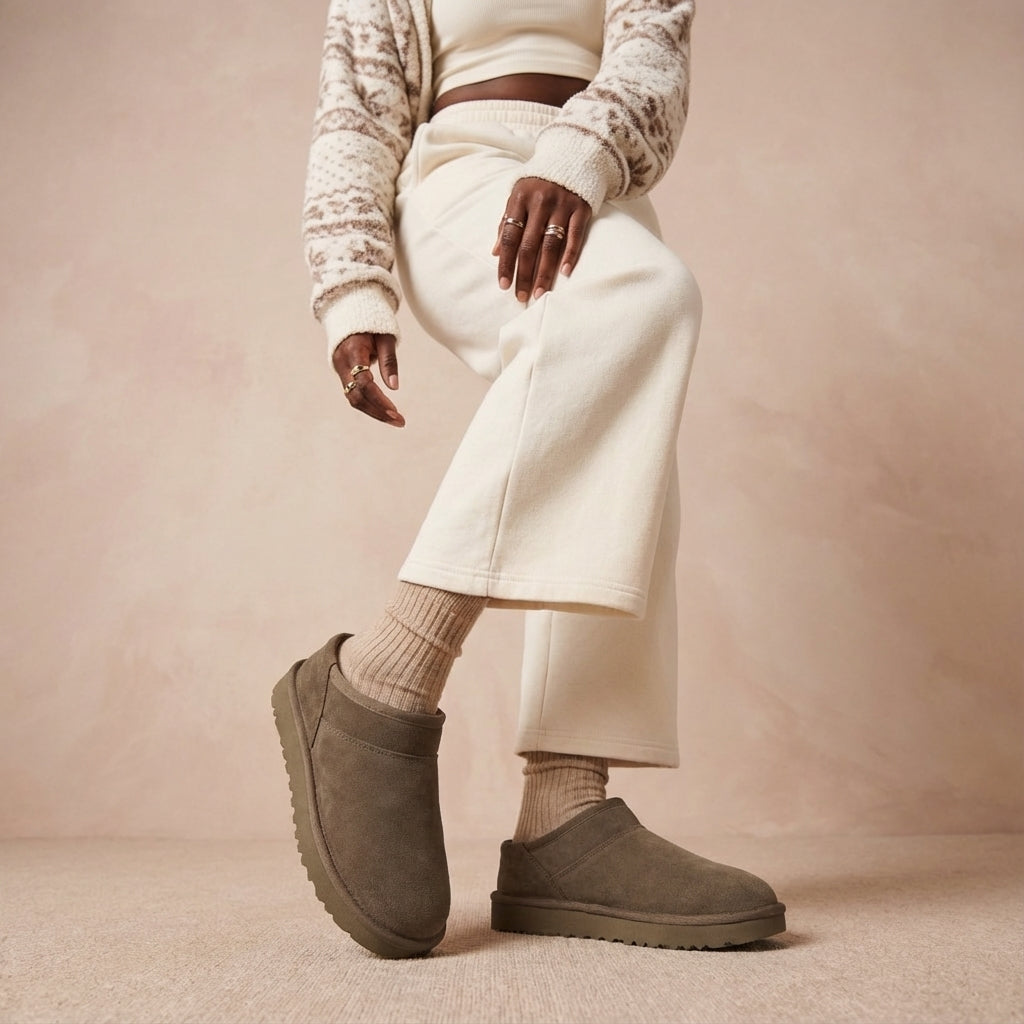 Hilo-3 Cozy Suede Slippers