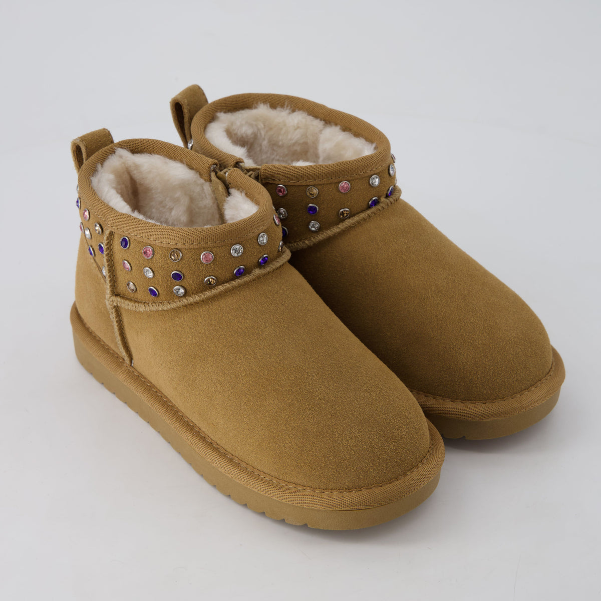 Hip Cozy Kids Winter Boots Chestnut Embellish Medium