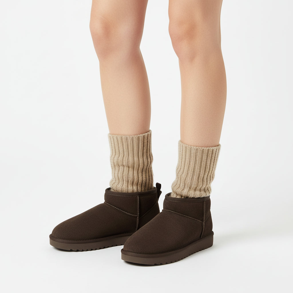 Hip-3 Genuine Suede Boots