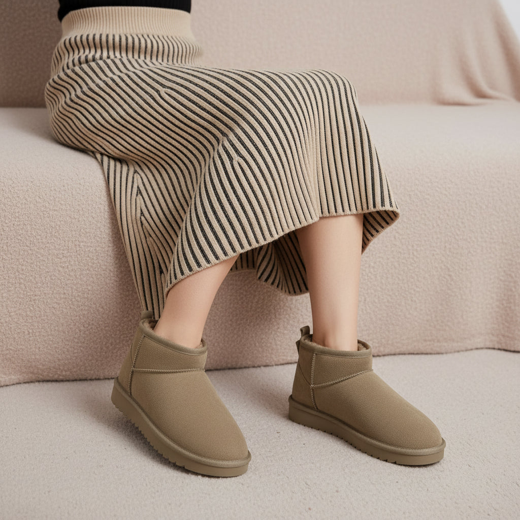 Hip-3 Genuine Suede Boots