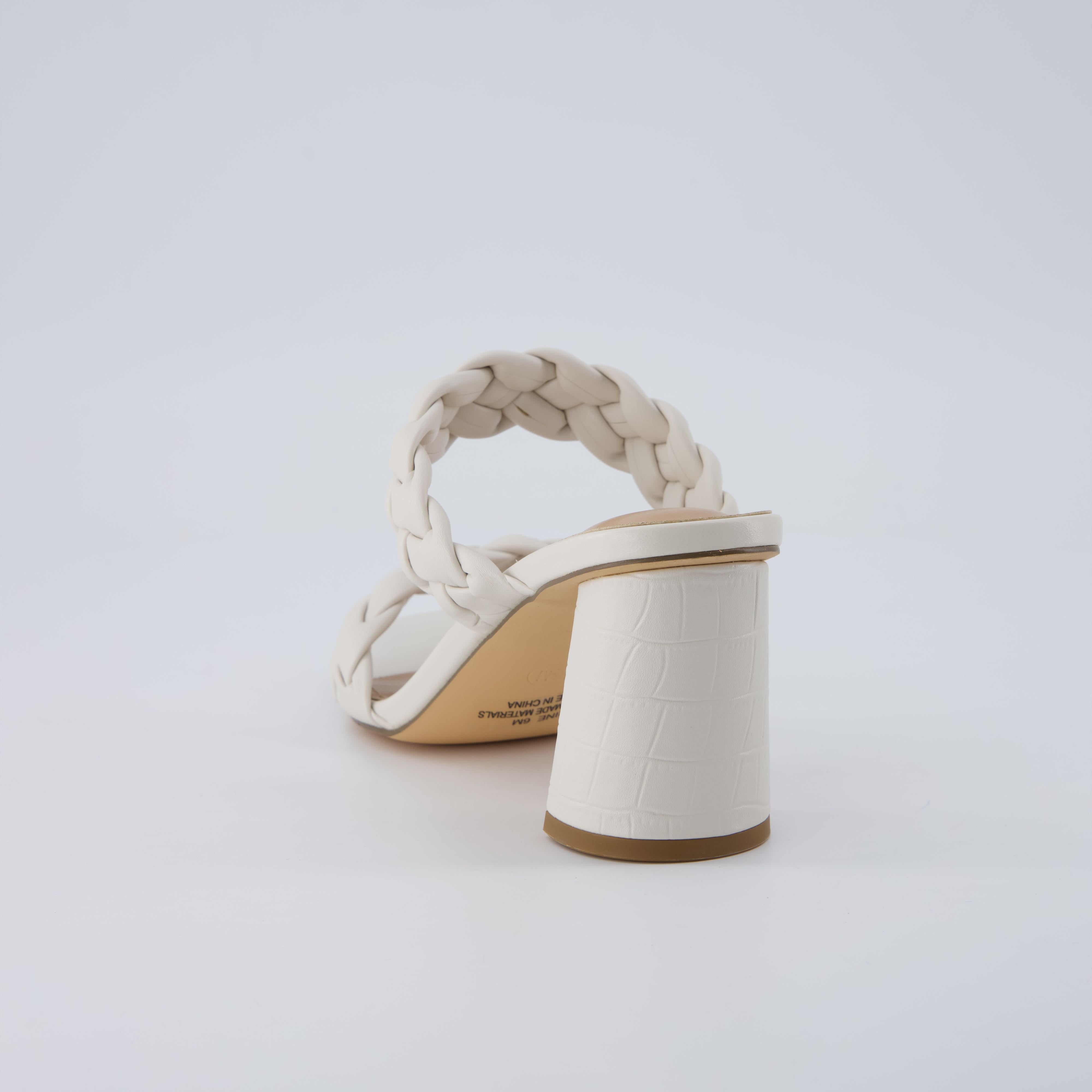 Irine Block Heel Sandals Cream