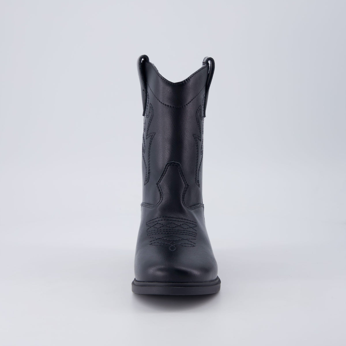 Jane Kids Western Cowboy Boots Black Medium