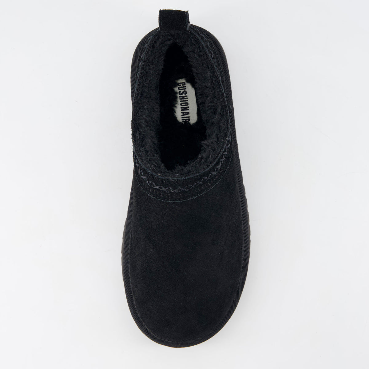 Jasper Cozy Womens Slippers Black