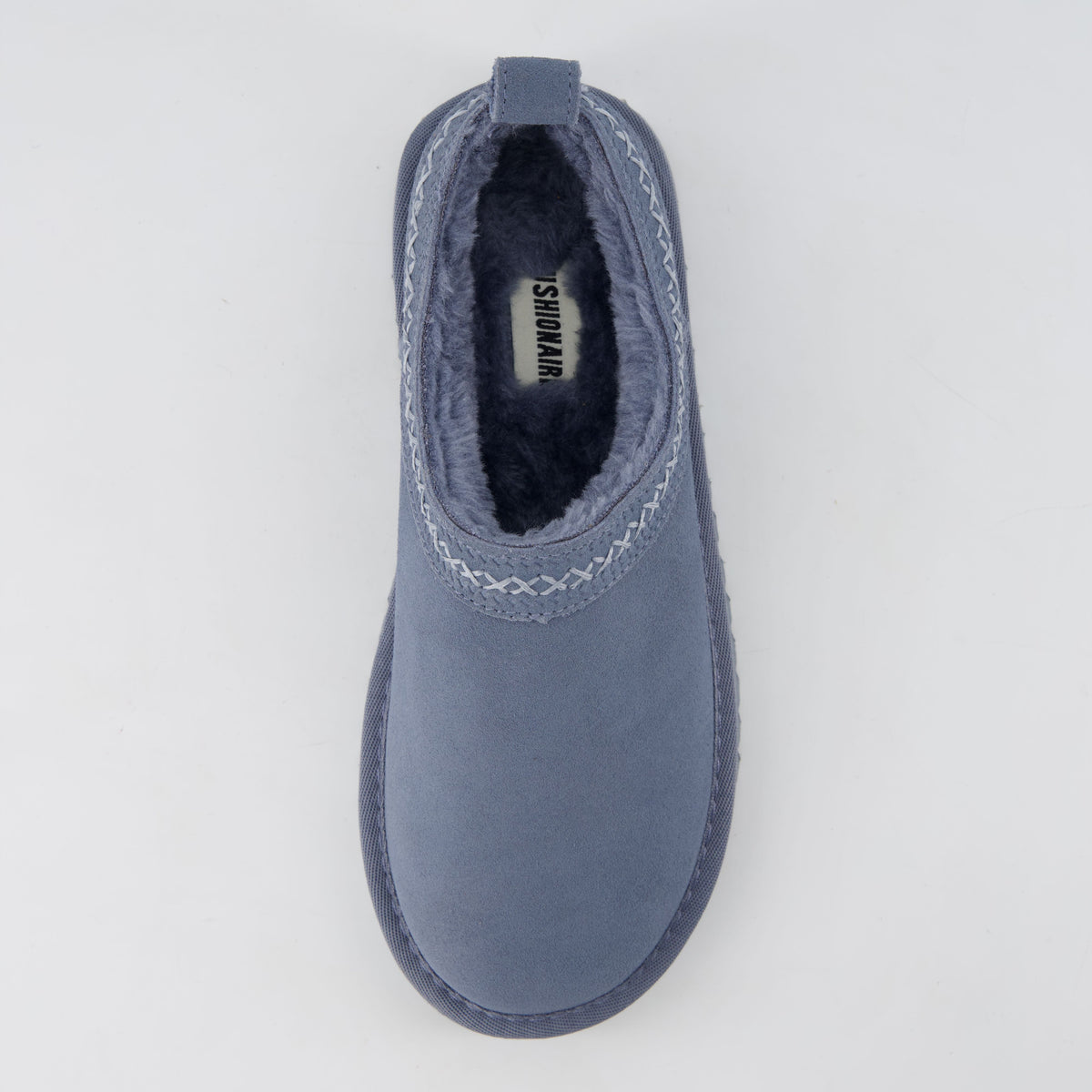 Jasper Cozy Womens Slippers Blue