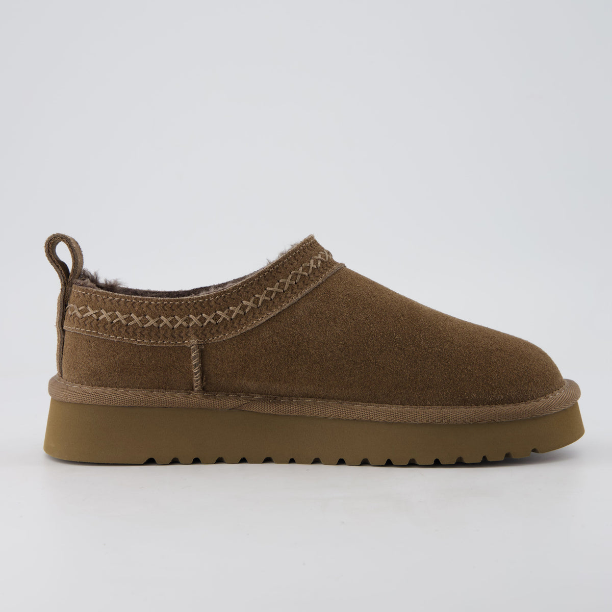 Jasper Cozy Womens Slippers Brown