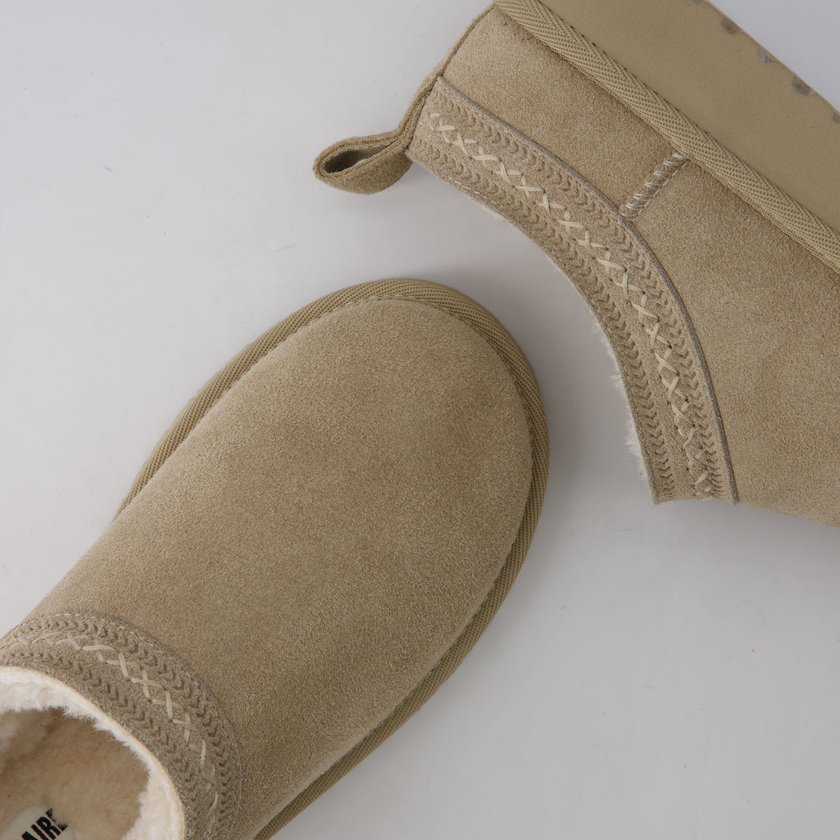 Jasper Cozy Womens Slippers Biscuit