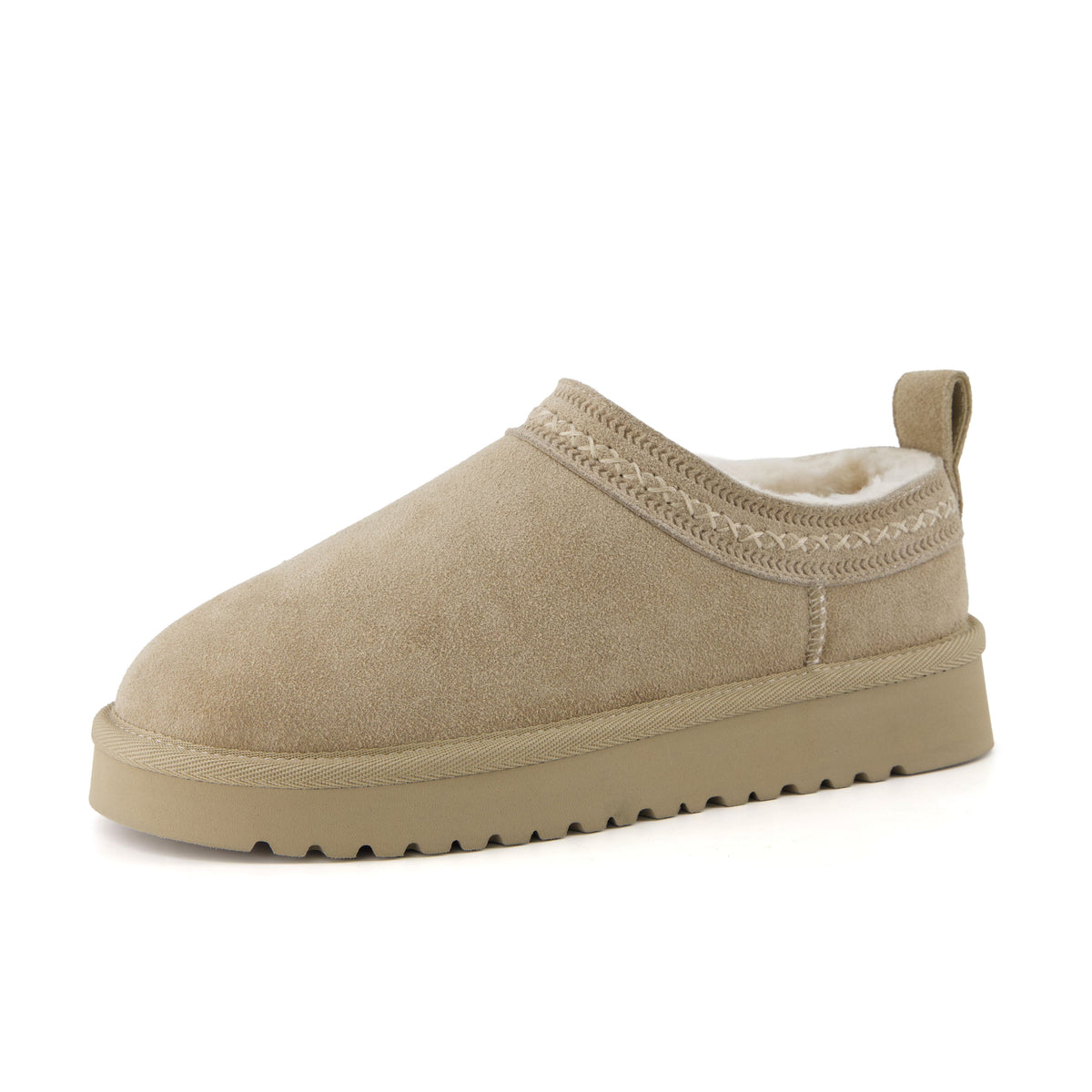 Jasper Cozy Womens Slippers Biscuit