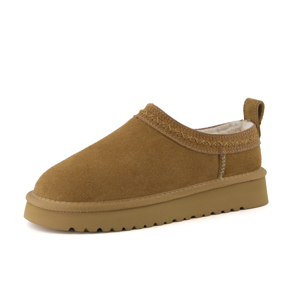 Jasper Cozy Womens Slippers Chestnut