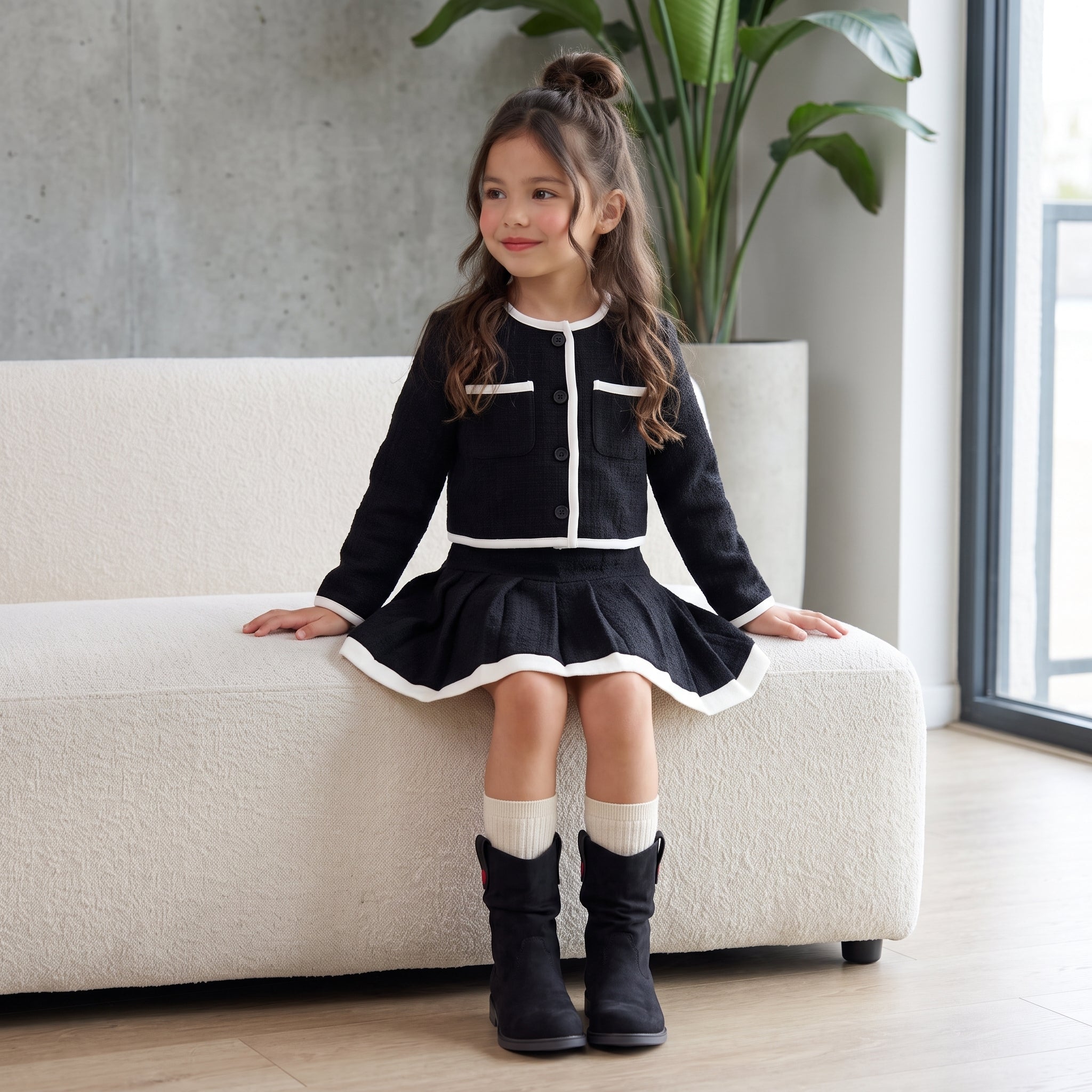 Jayla Girls Slouch Boots