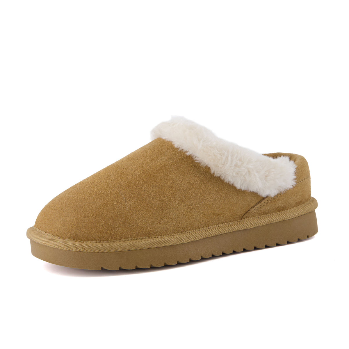 Kari Cozy Kids Slippers Chestnut Medium