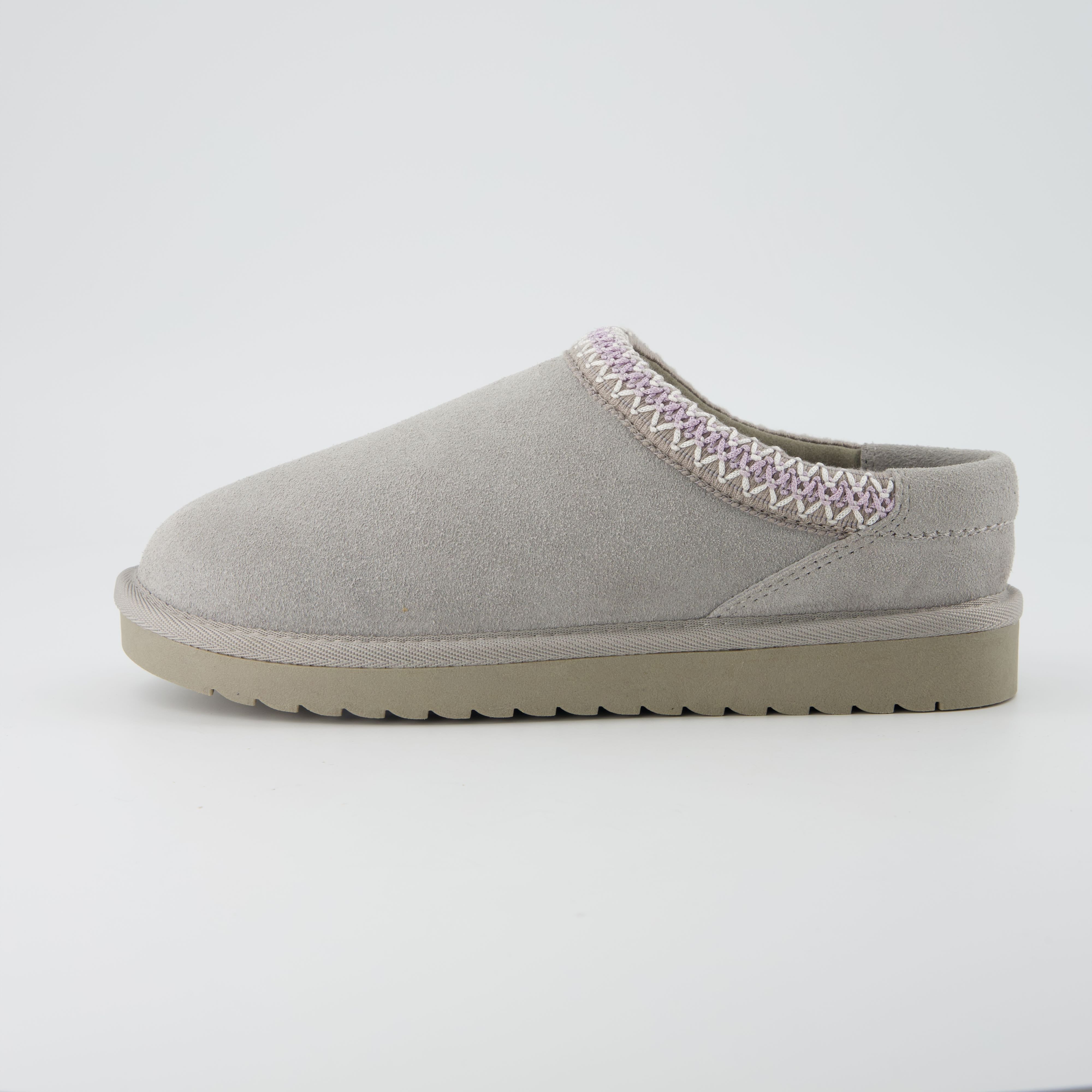 Keto-K Cozy Slipper Gray Lavender Medium