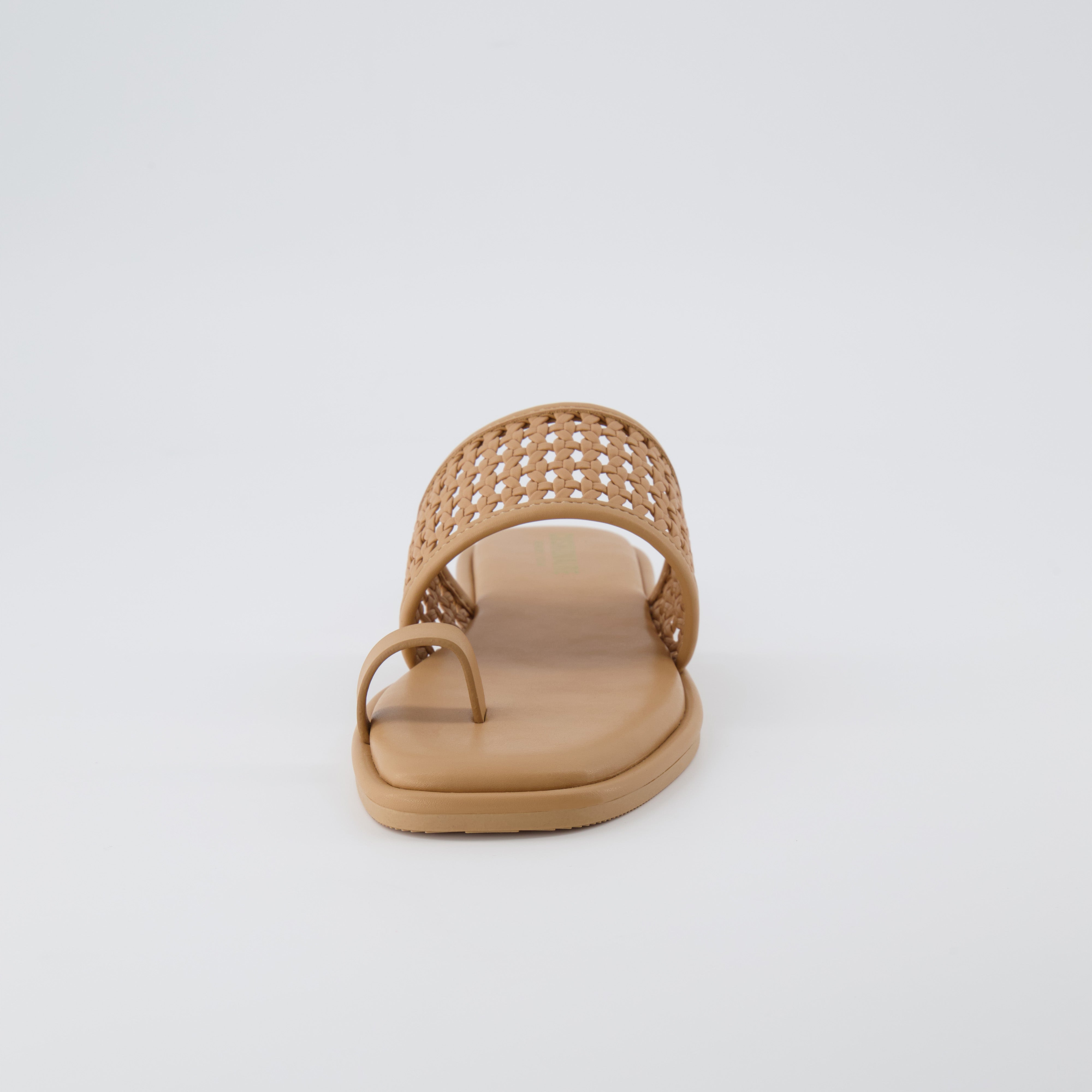 Kiss Toe Ring Sandal Tan