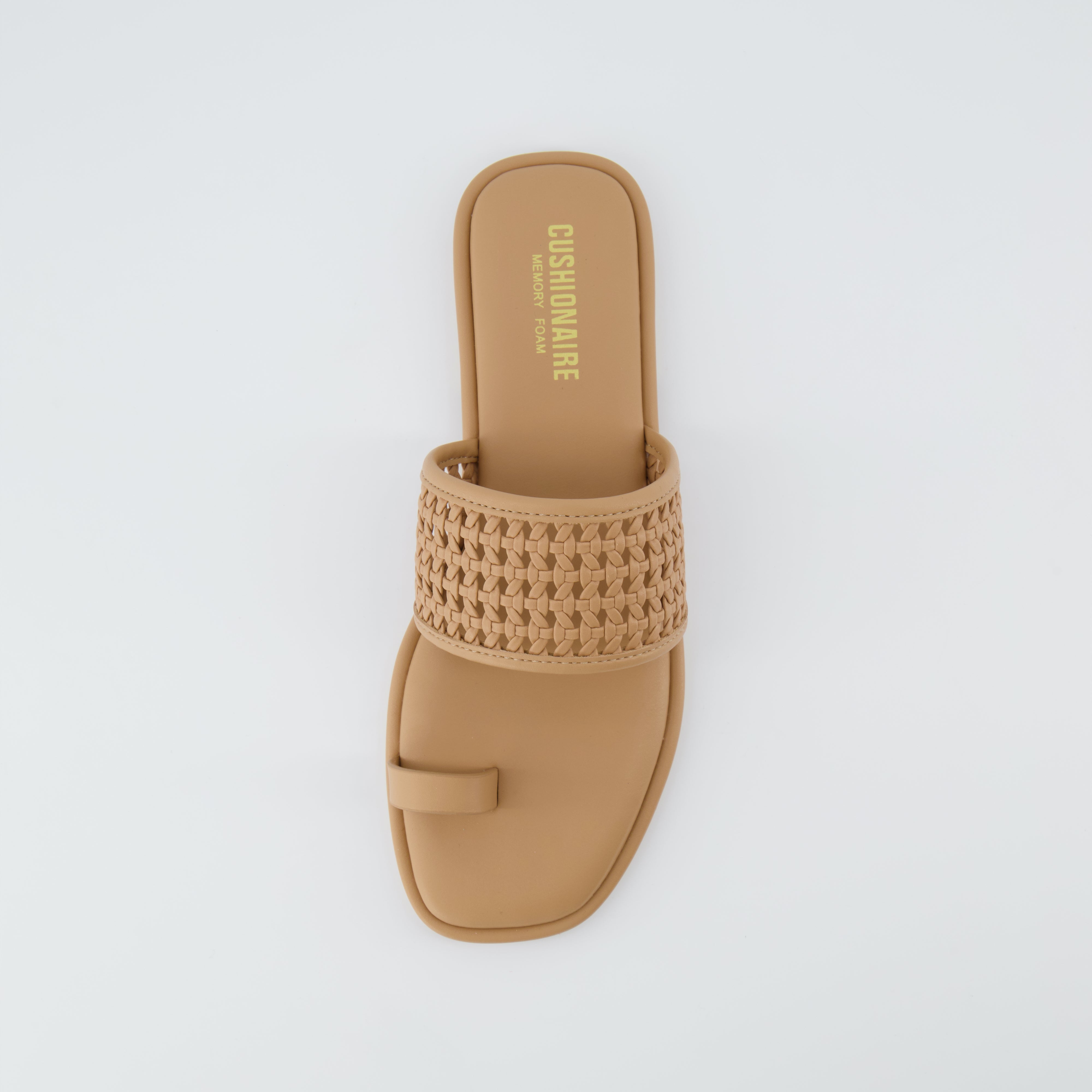 Kiss Toe Ring Sandal Tan