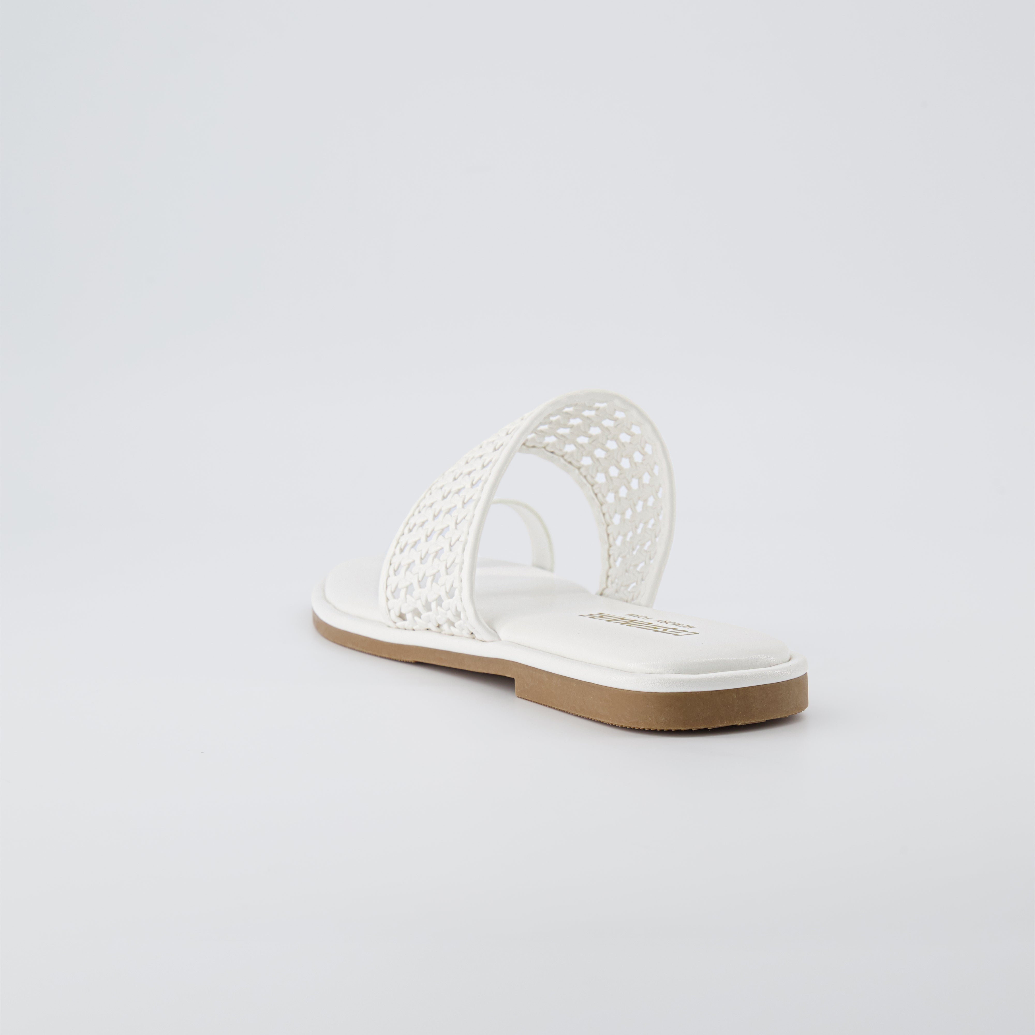 Kiss Toe Ring Sandal White