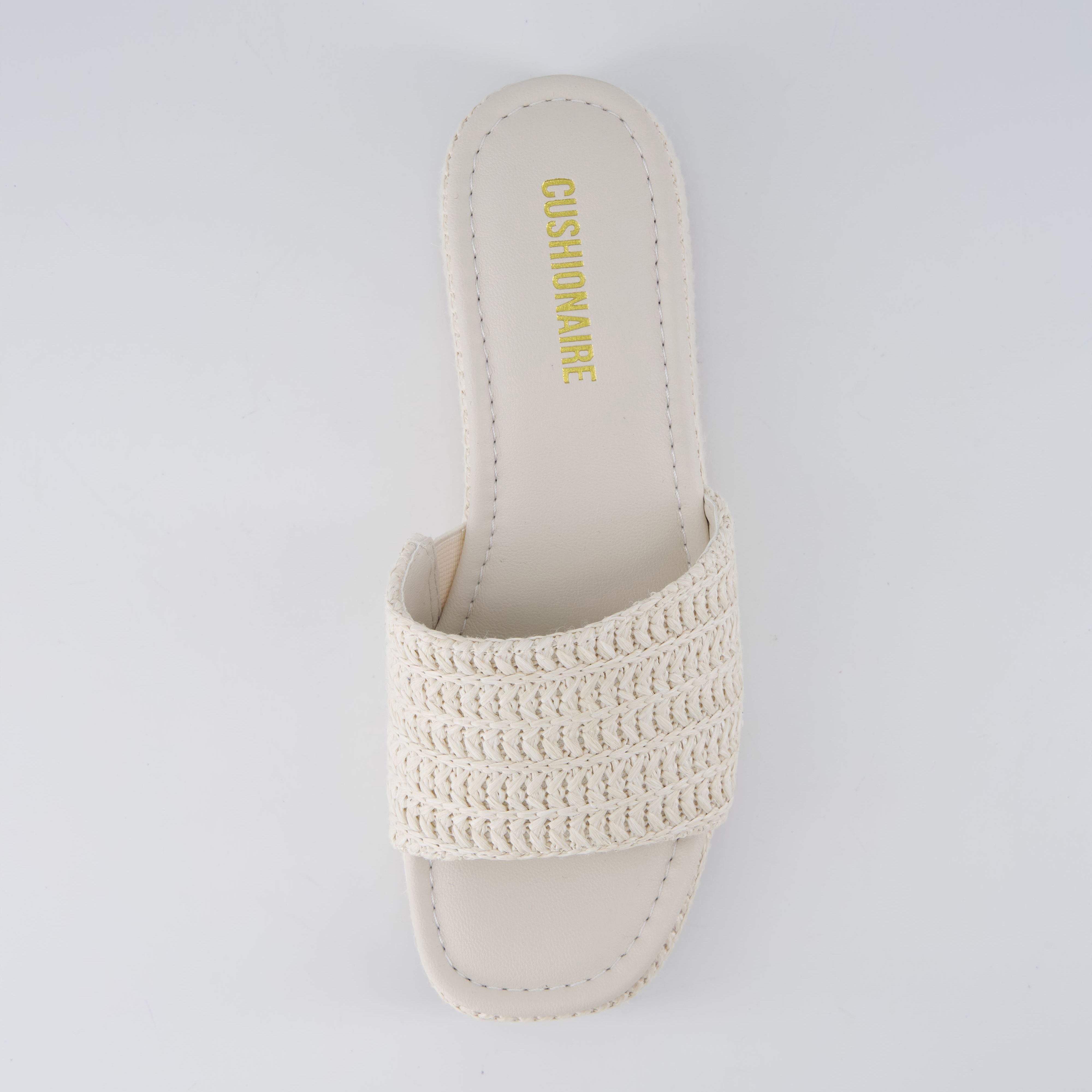 Carmen Platform Sandals Off White