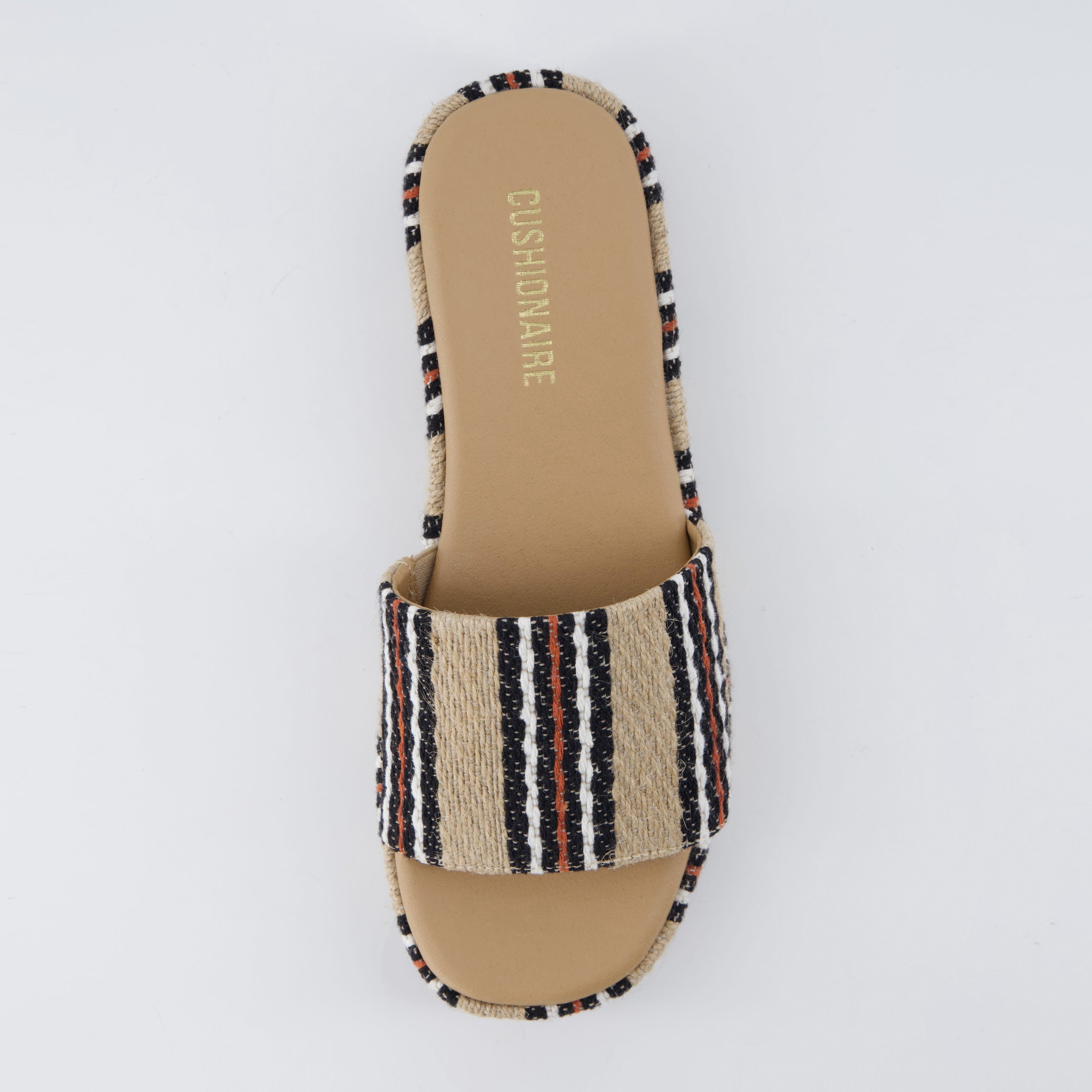 Kudos Platform Sandal Natural Raffia