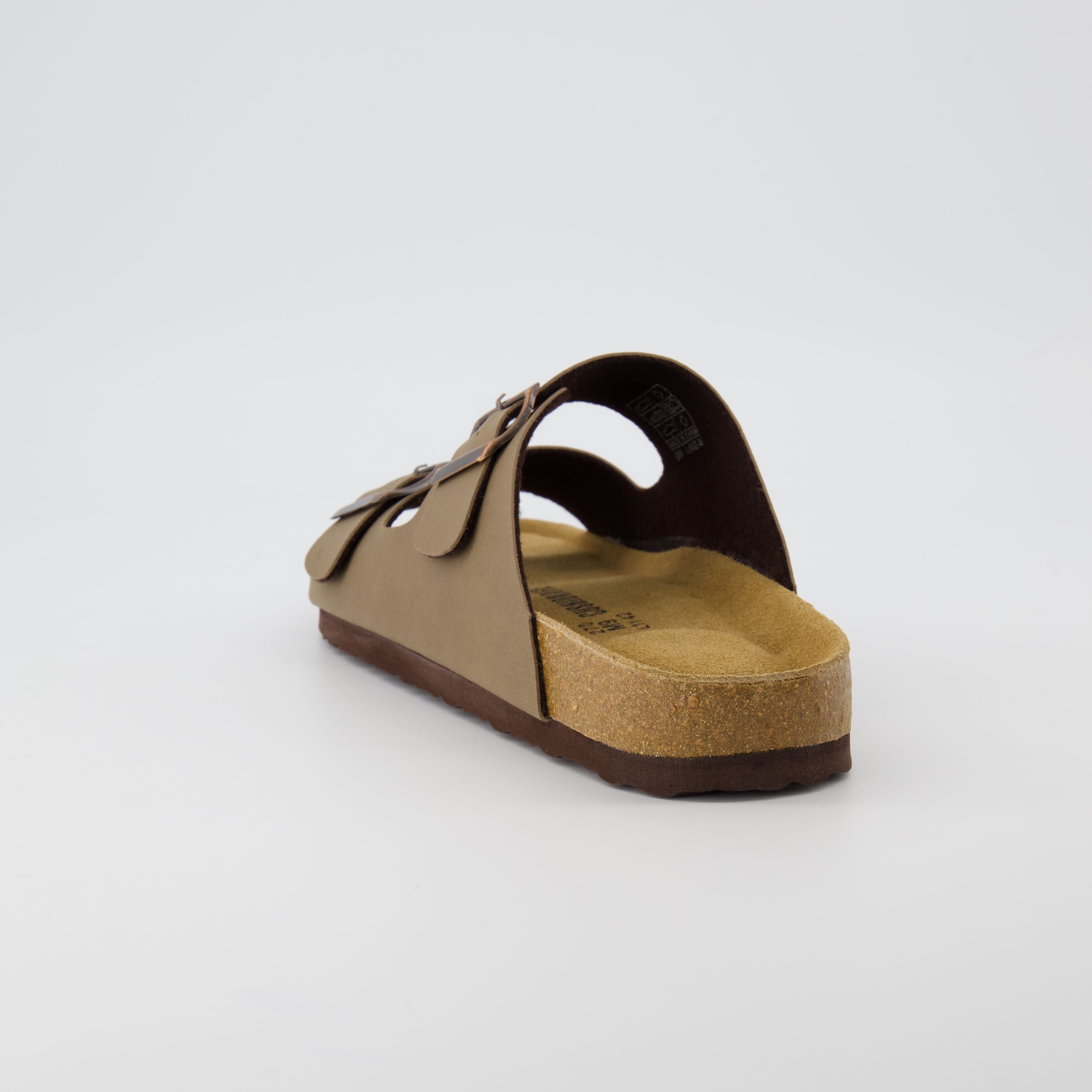 Lane Men's Cork Footbed Sandal Brown