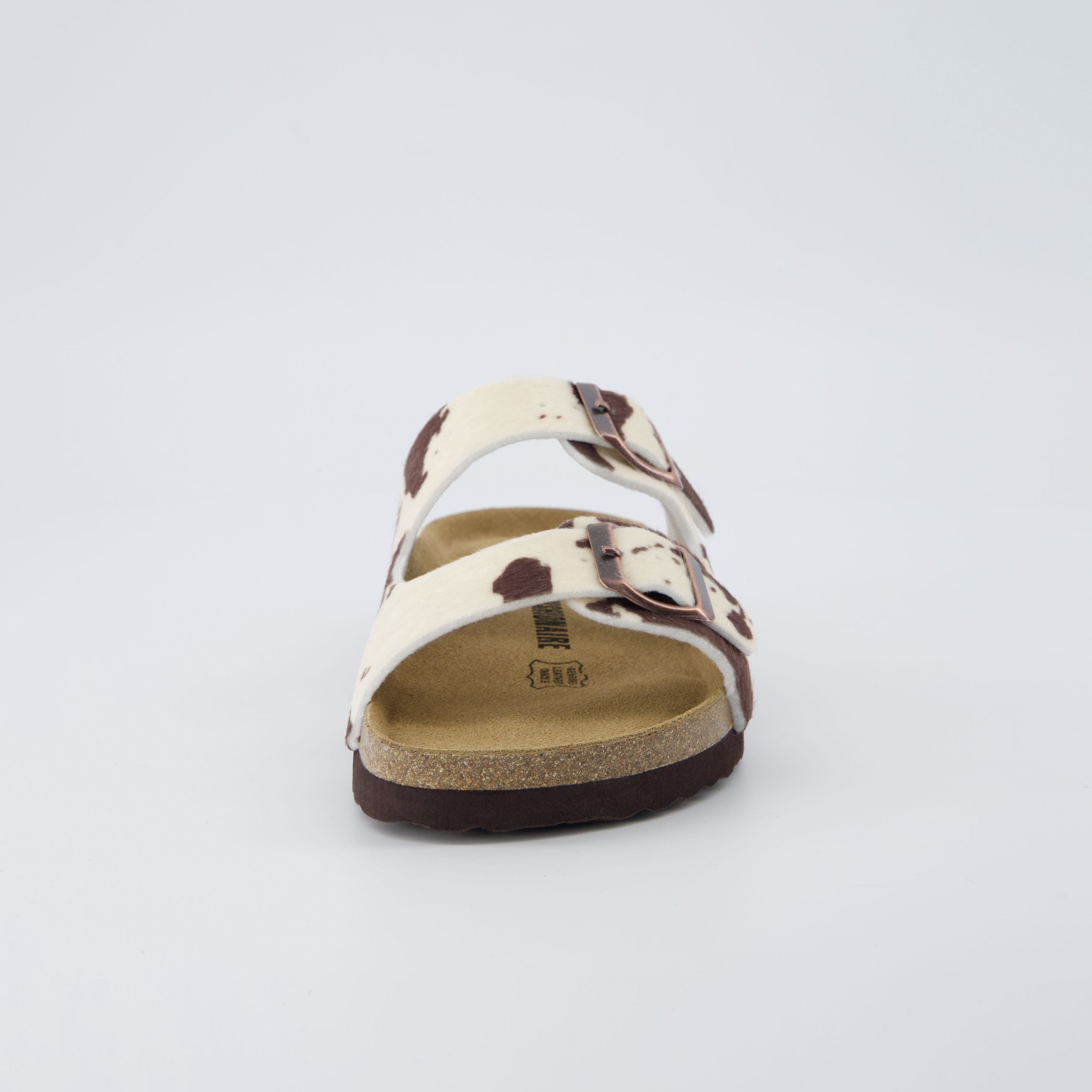Lane Cork Footbed Sandal Brown Cow Medium