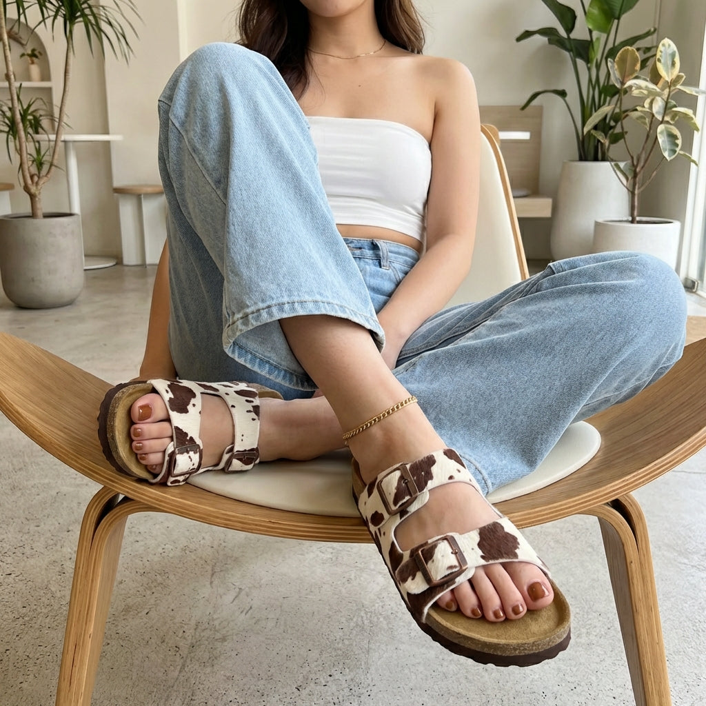 Lane Cork Footbed Sandal