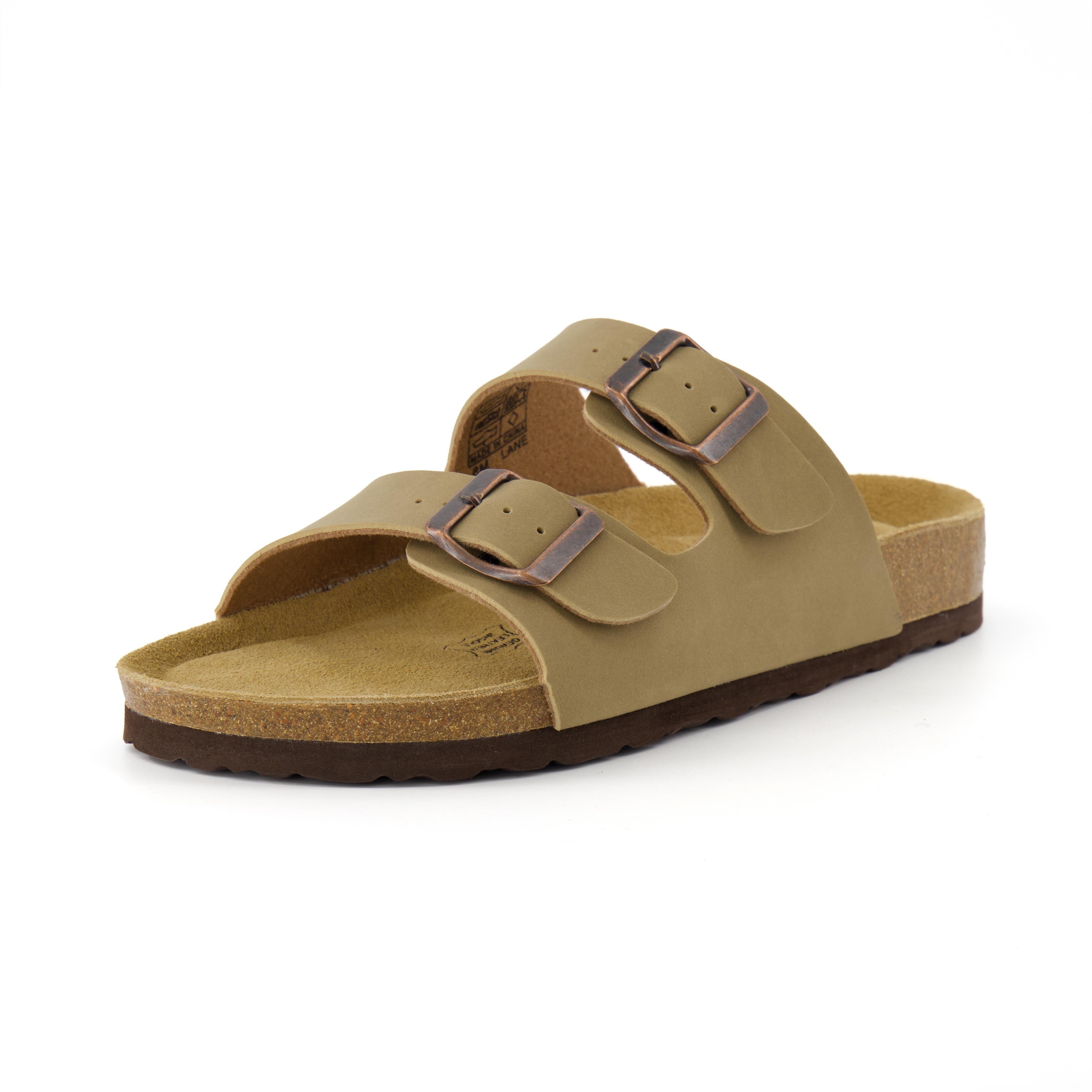 Lane Cork Footbed Sandal Taupe