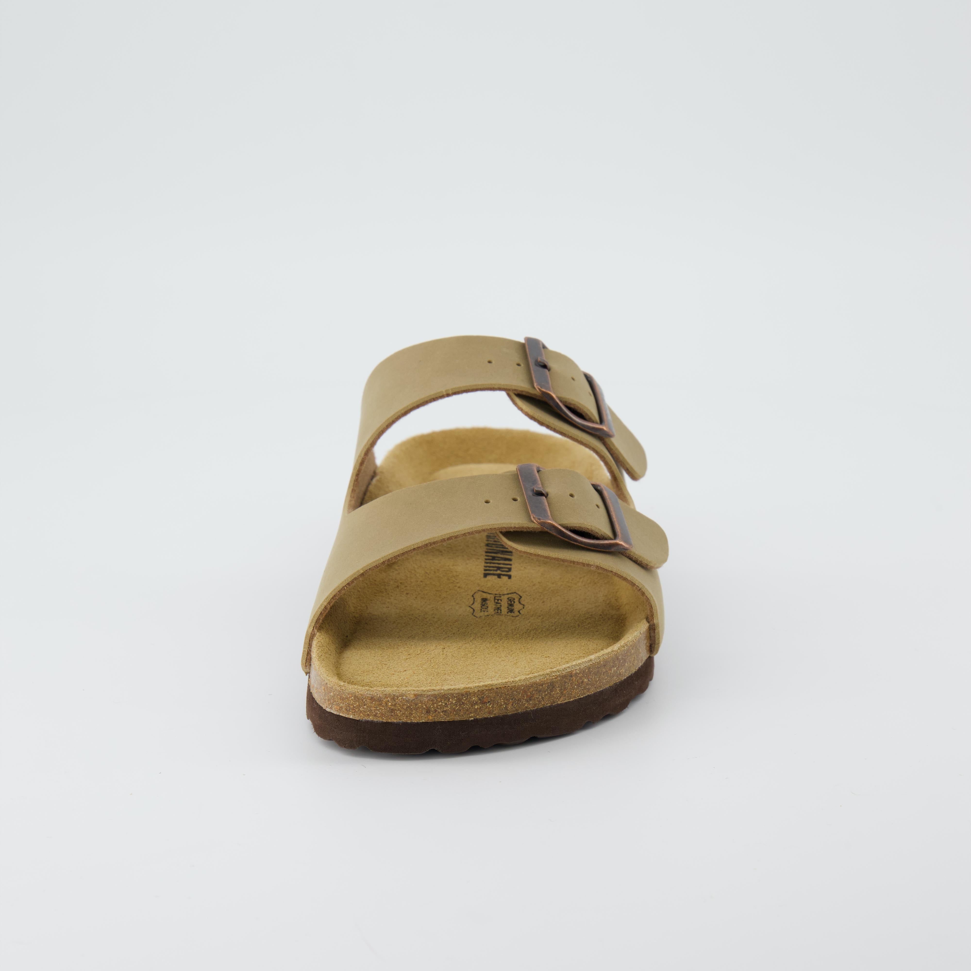 Lane Cork Footbed Sandal Taupe