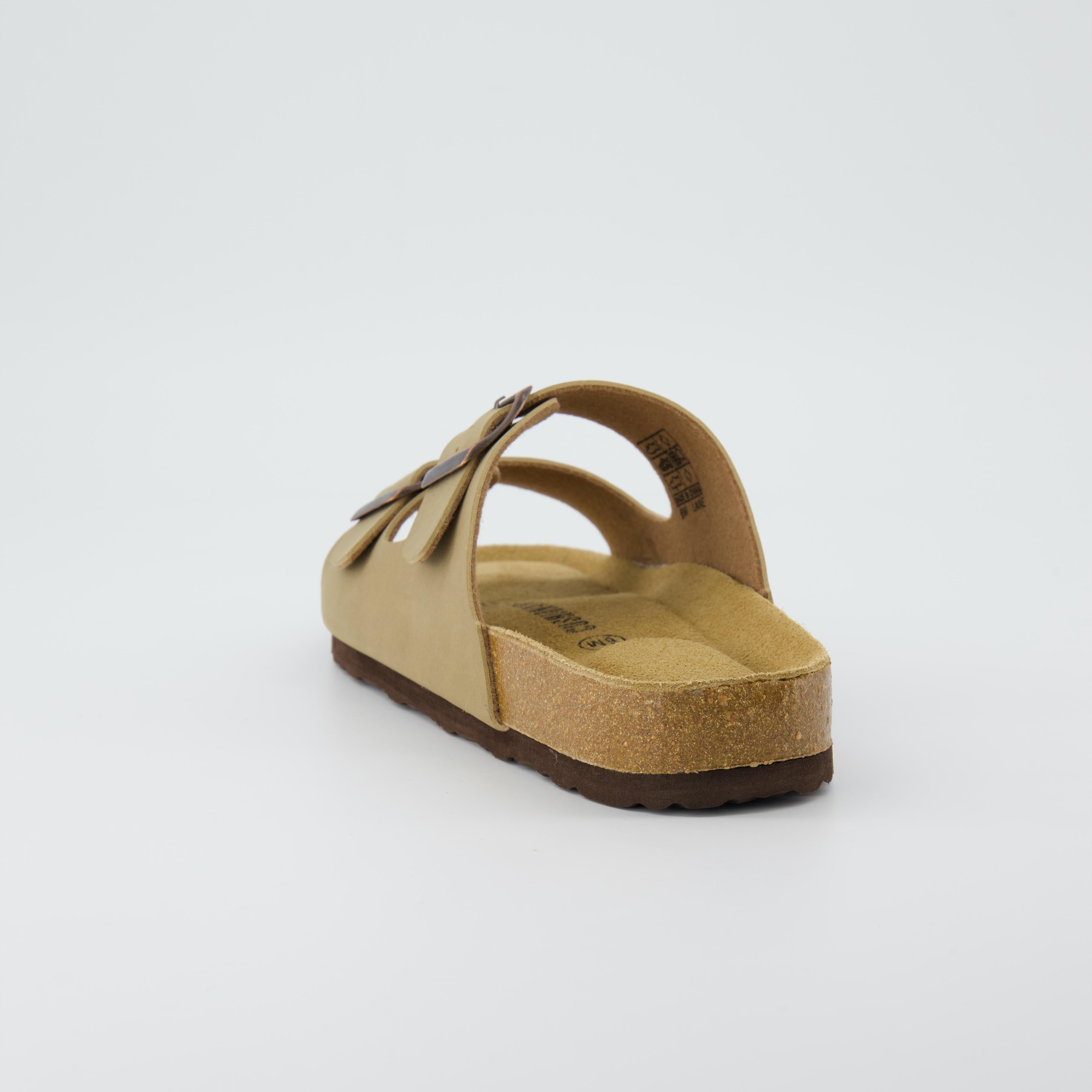 Lane Cork Footbed Sandal Taupe