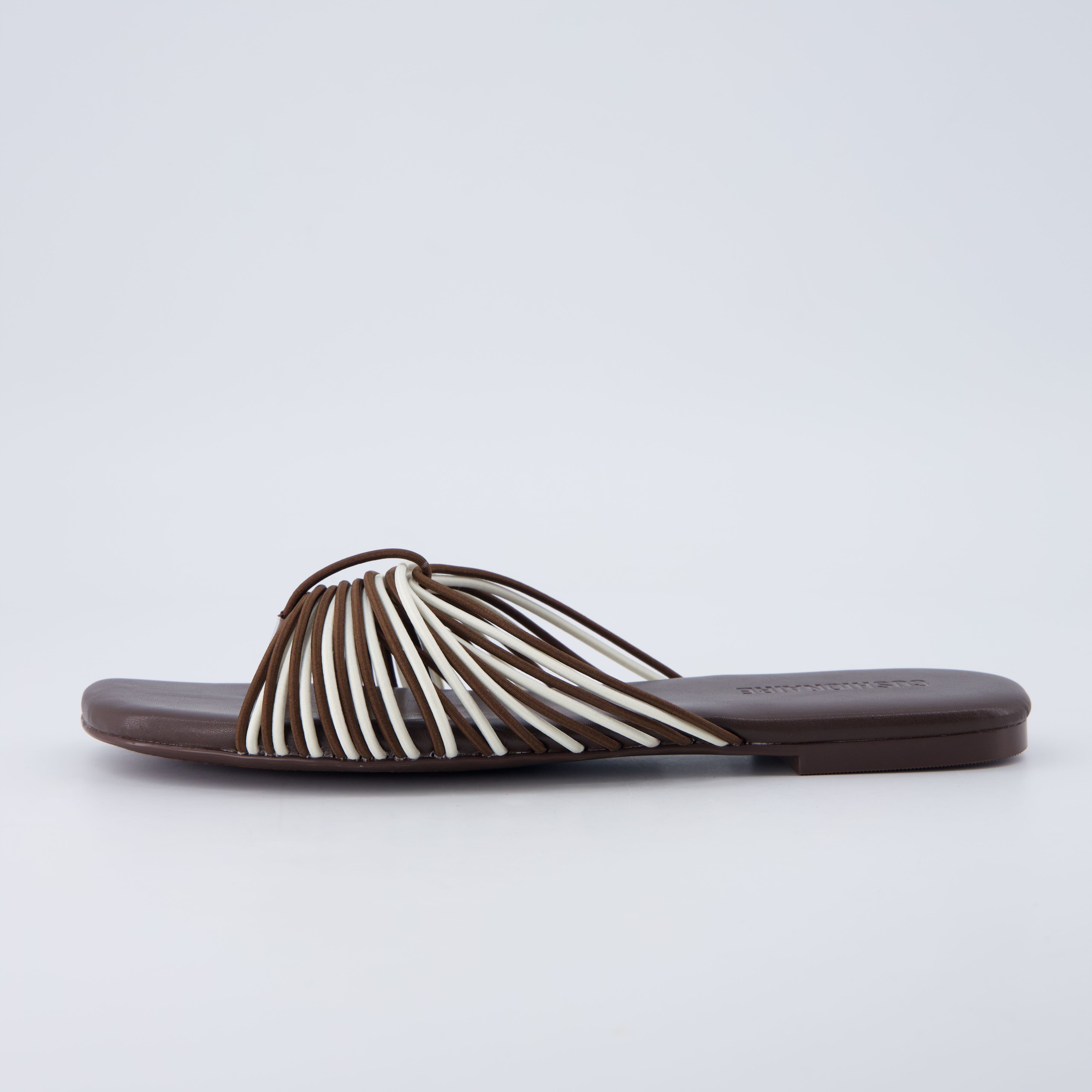 Lanky Strappy Sandals Brown Multi Medium