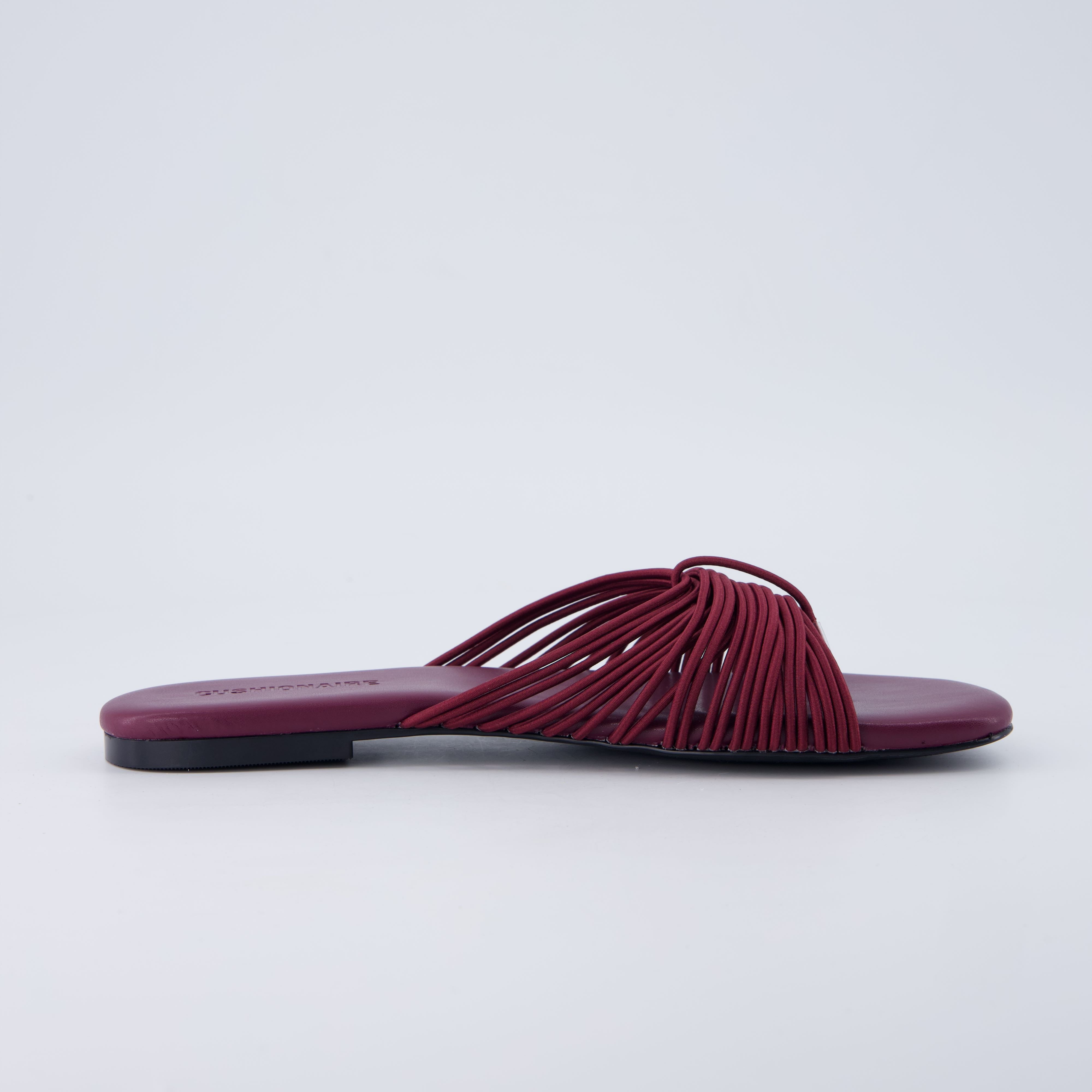 Lanky Strappy Sandals Burgundy Medium