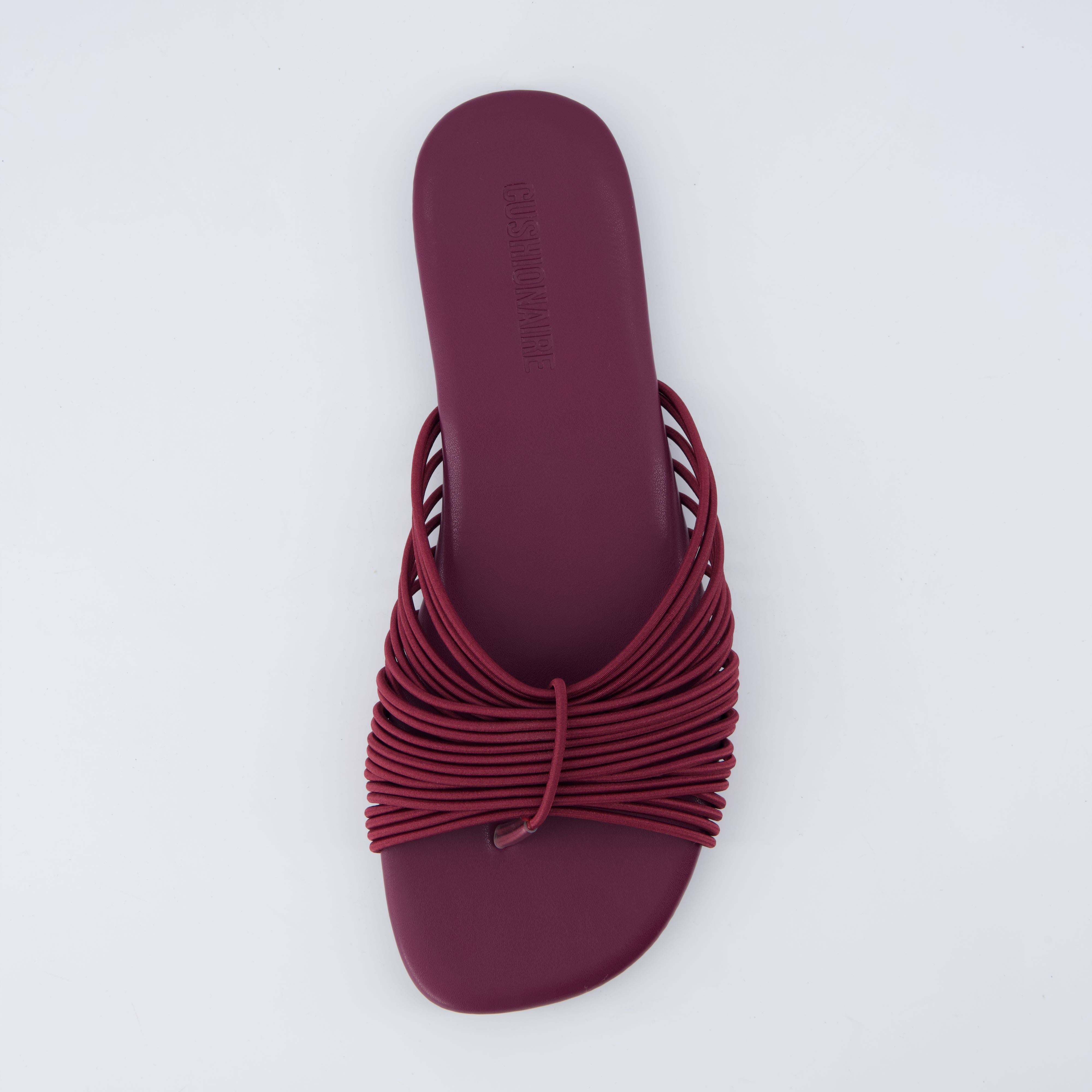Lanky Strappy Sandals Burgundy Medium