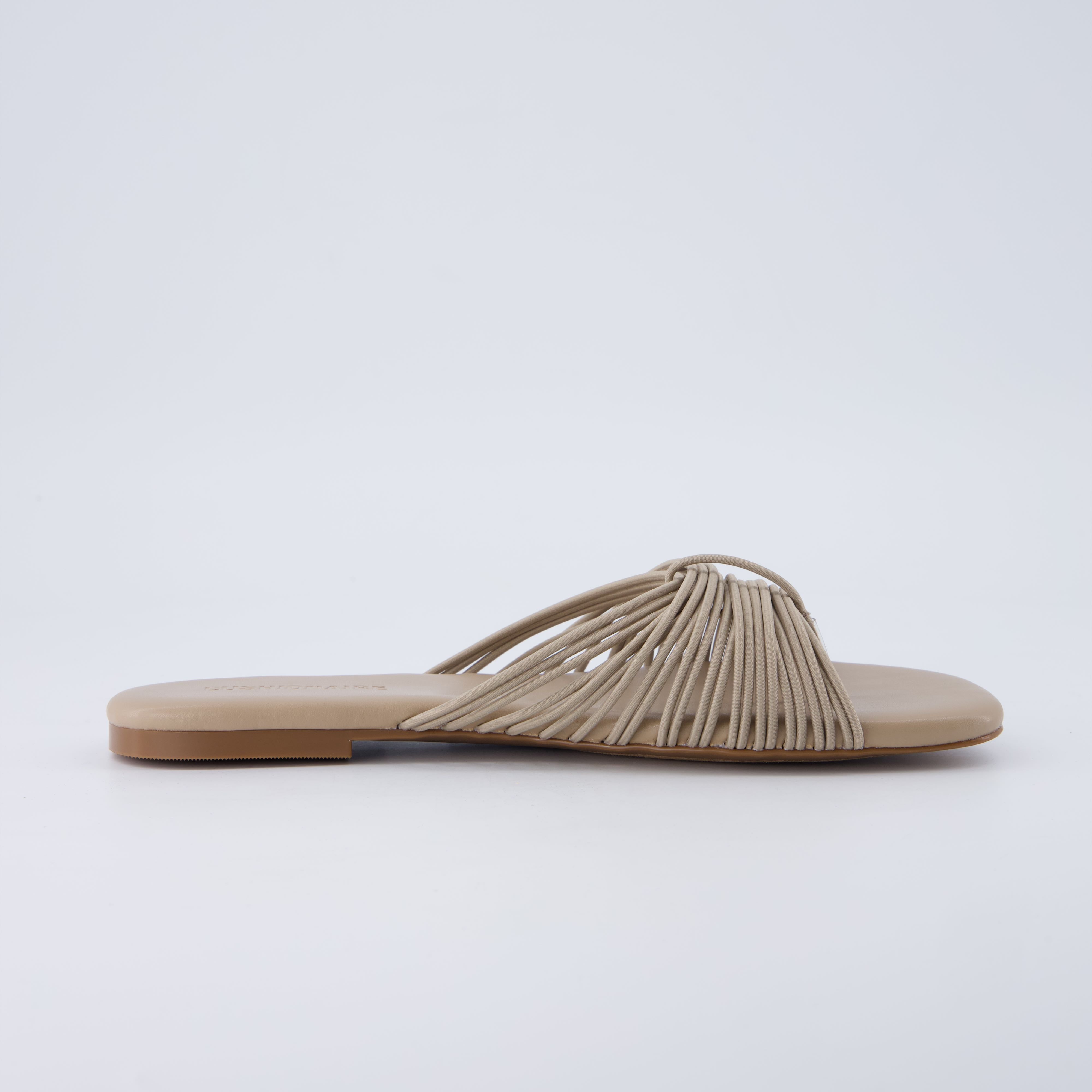 Lanky Strappy Sandals Taupe Medium