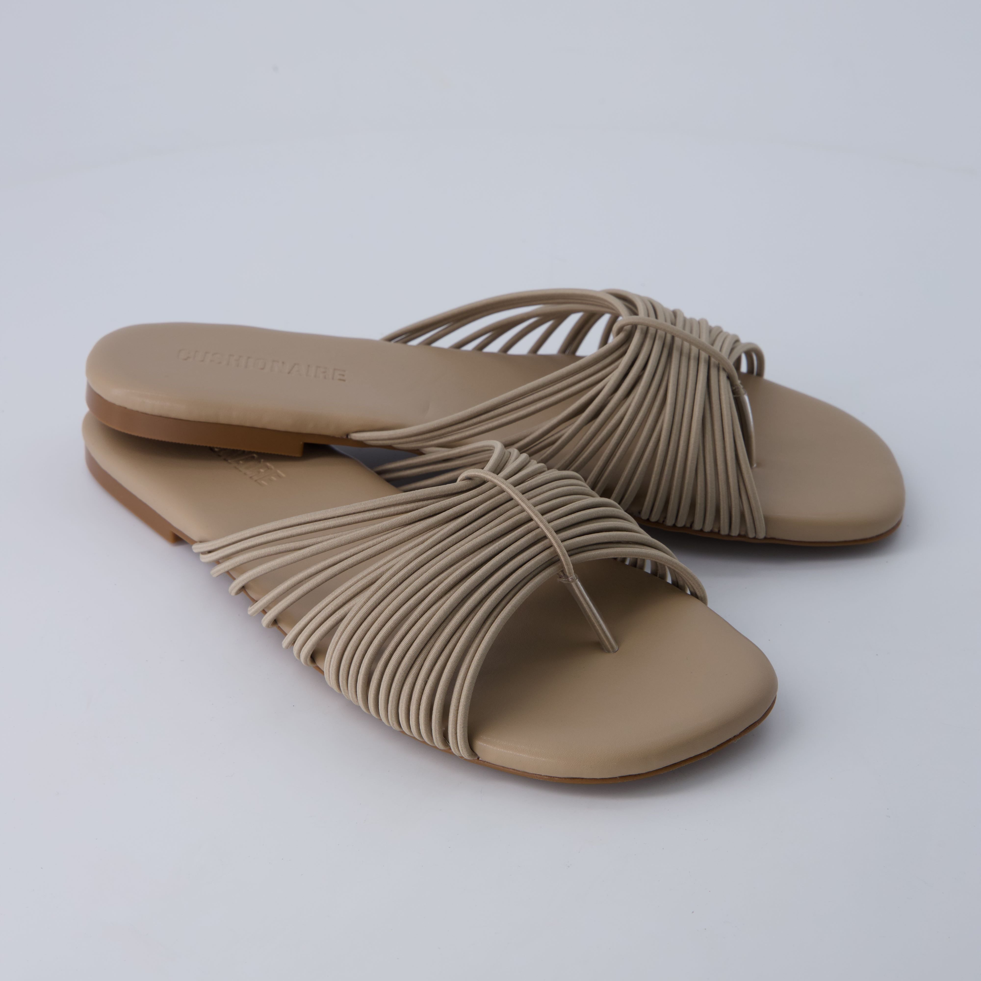Lanky Strappy Sandals Taupe Medium